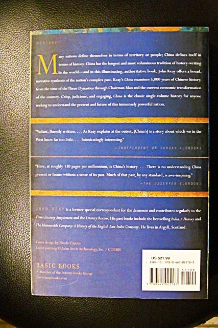China: A History By John Keay – Paperback BRAND NEW