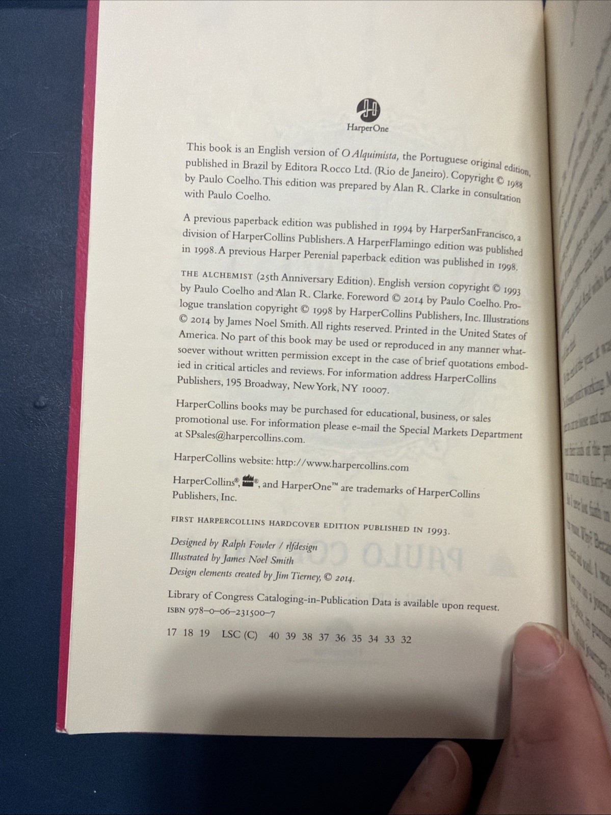 Alchemist : 25th Anniversary Edition by Paulo Coelho (2014)