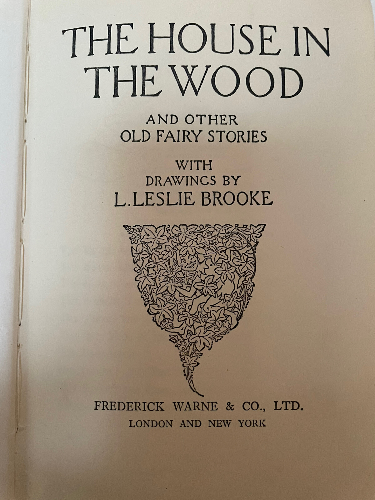 Newbery The House In The Wood And Other Old Fairy Stories Grimm Brooke Warne HB
