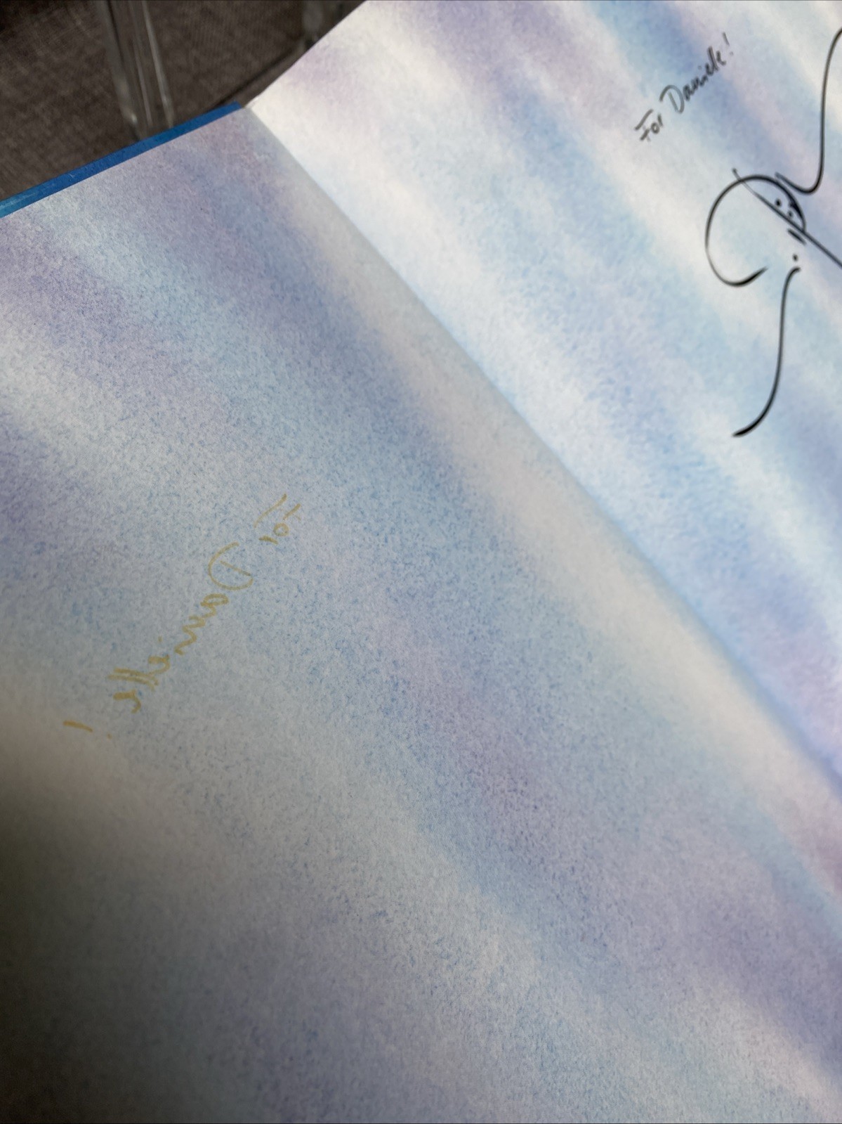 SIGNED The Rainbow Fish by Marcus Pfister Hardcover „For Danielle“ 1992
