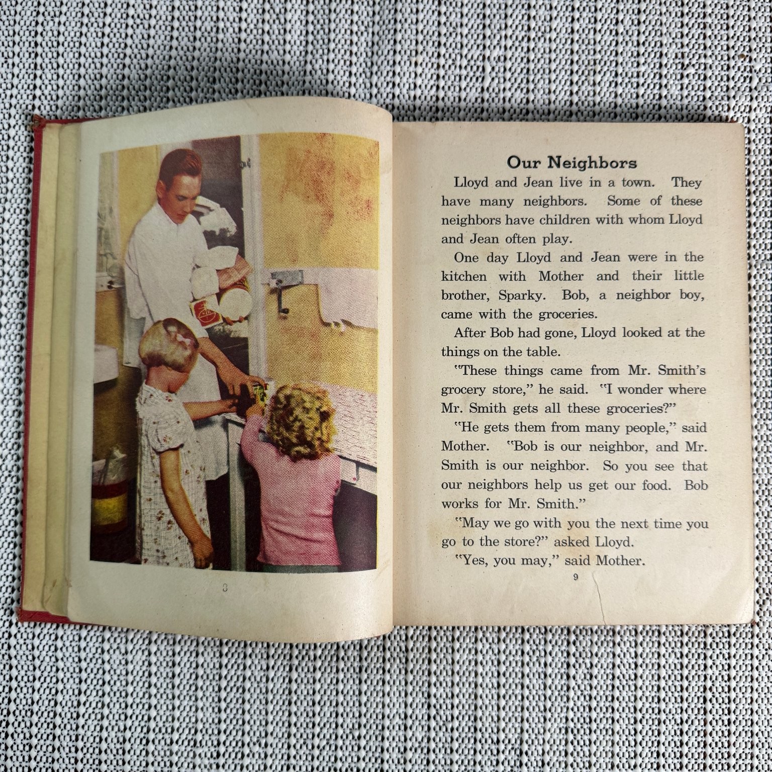 Story Pictures of Our Neighbors John Y. Beaty 1938 Social Studies Beckley-Cardy