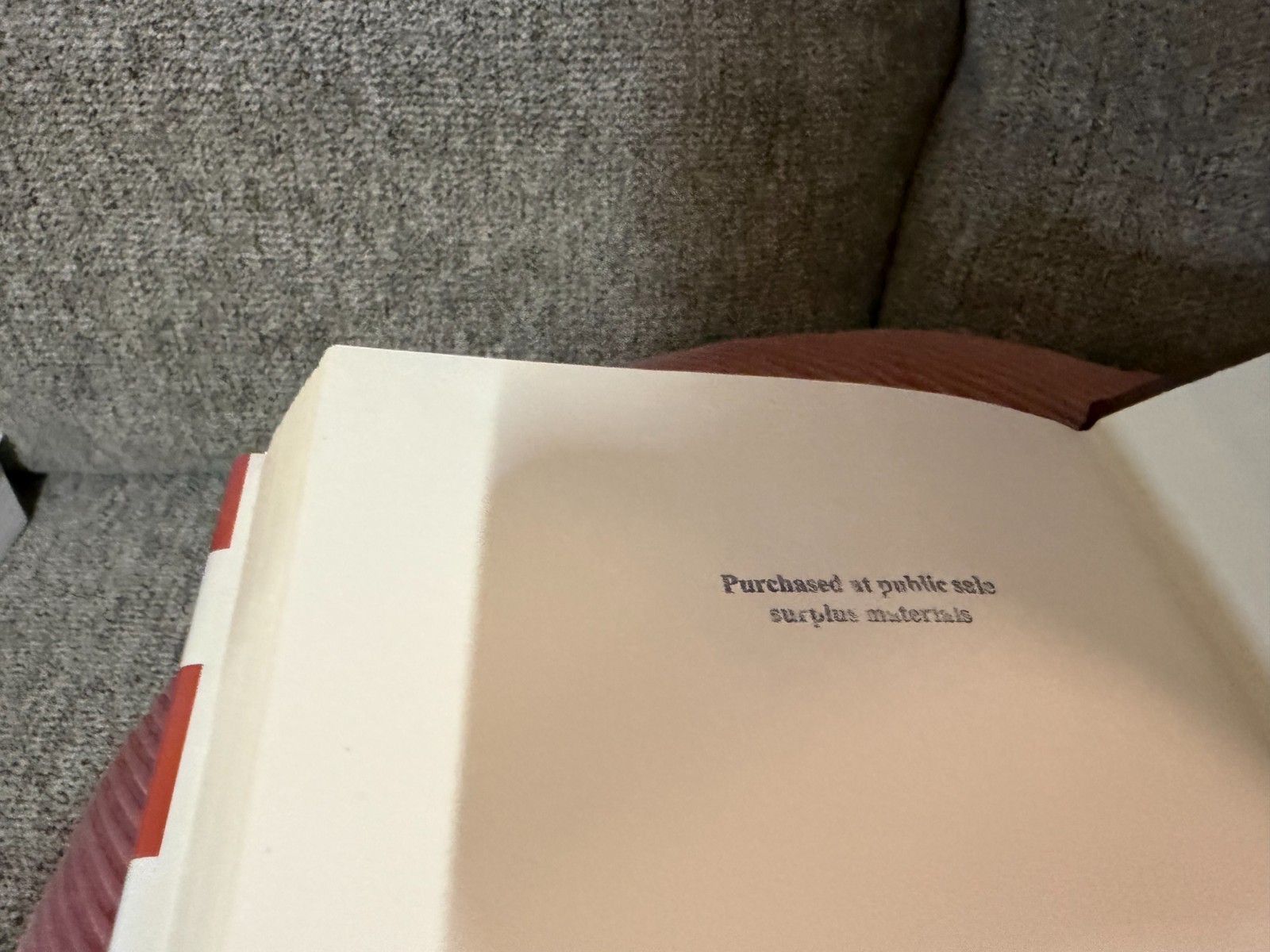 Accidental Presidents Jared Cohen HC LN Ex‑Library | U.S. History | Presidential