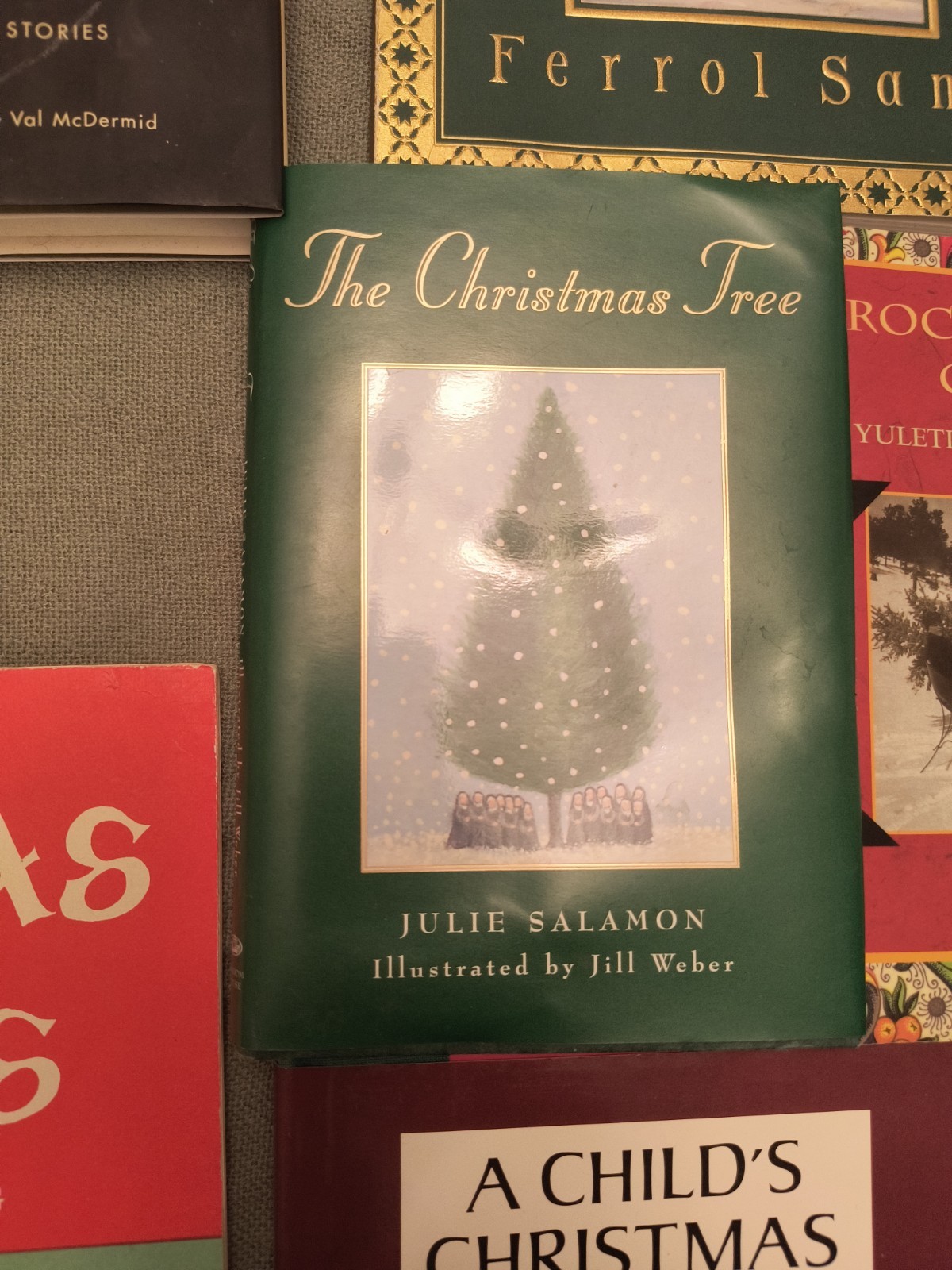 Lot of 7 Vintage & Modern Christmas Books – Classics, Stories, and Carols
