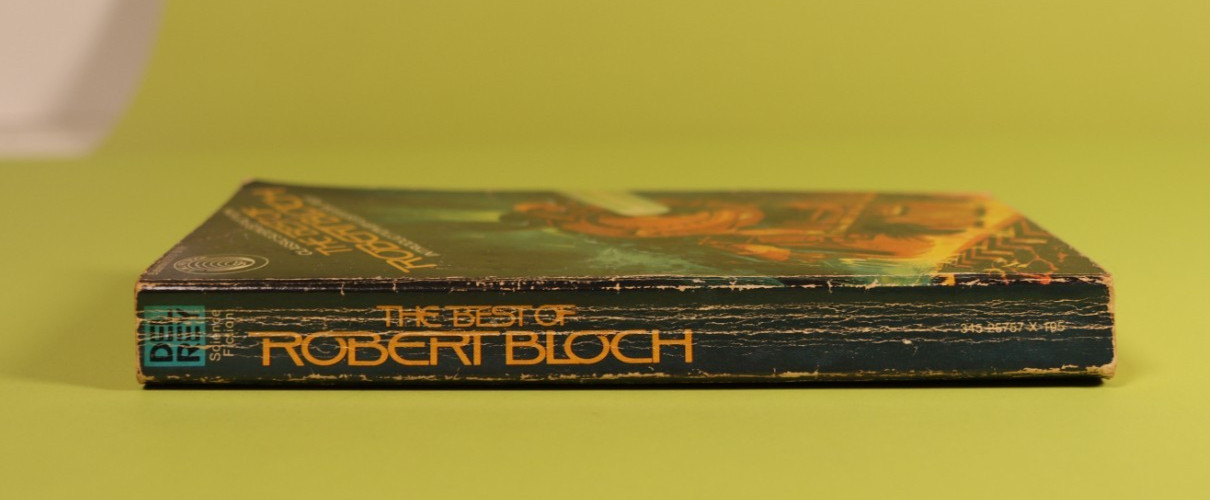 The Best of Robert Bloch Vintage 1977 Ballantine Del Rey Paperback