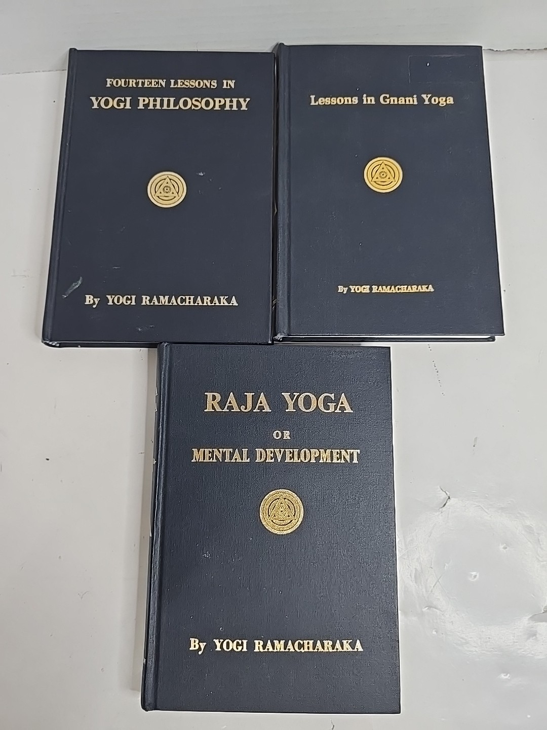 3 YOGI RAMACHARAKA Yogi Publication Society Books – Raja, Gnani, Yogi Philosophy