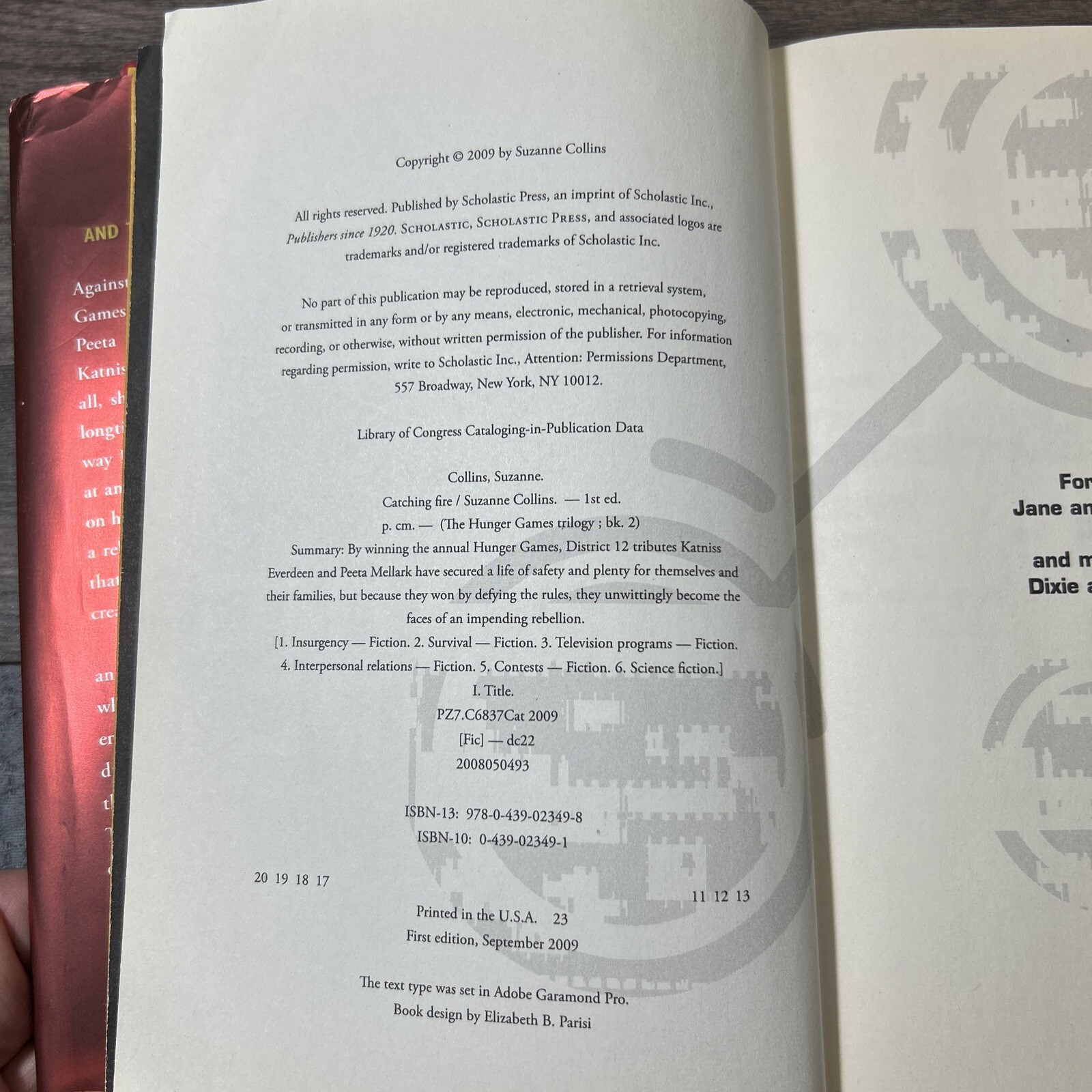 The Hunger Games Ser: Catching Fire (Hardcover 2009 Book Two) by Suzanne Collins