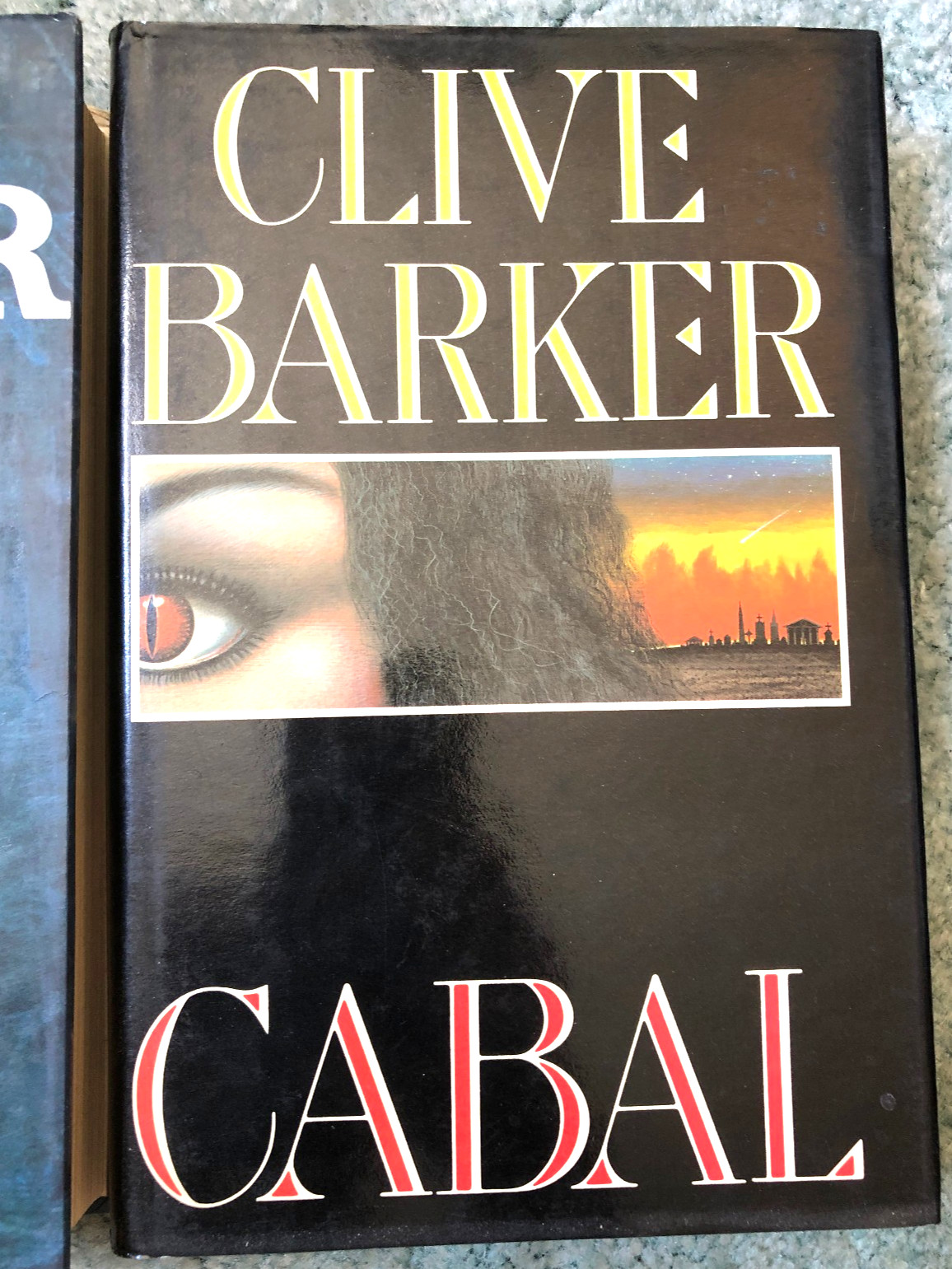 Clive Barker books, The Great and Secet Show & Cabal (2nd printing), hardcovers