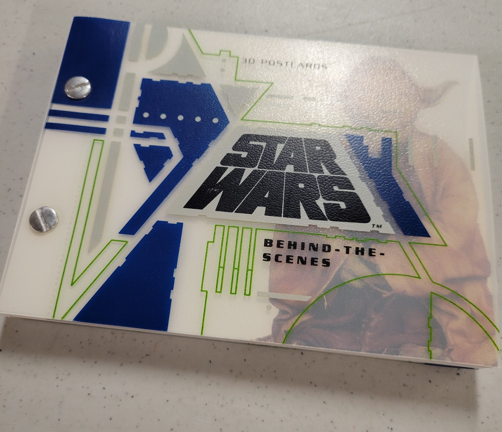 STAR WARS BEHIND THE SCENES 30 POSTCARDS LLC Staff (1995, HC) BRAND NEW