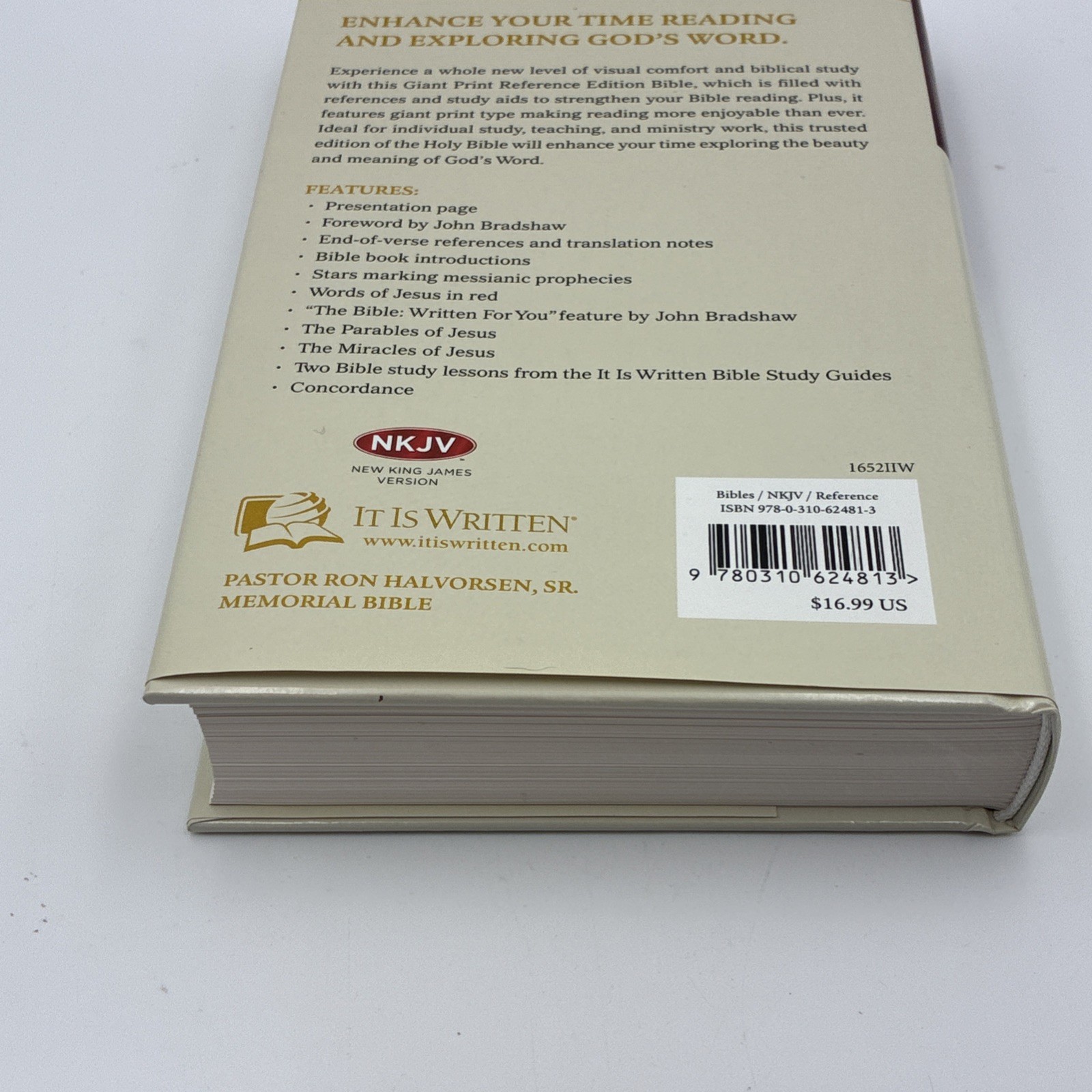 The Holy Bible – GIANT PRINT Edition Thomas Nelson, NKJV