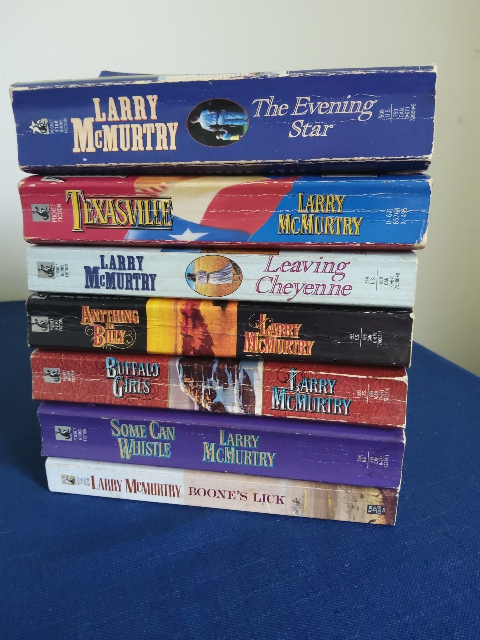 Lot of 7 – Larry McMurtry – Paperback Books