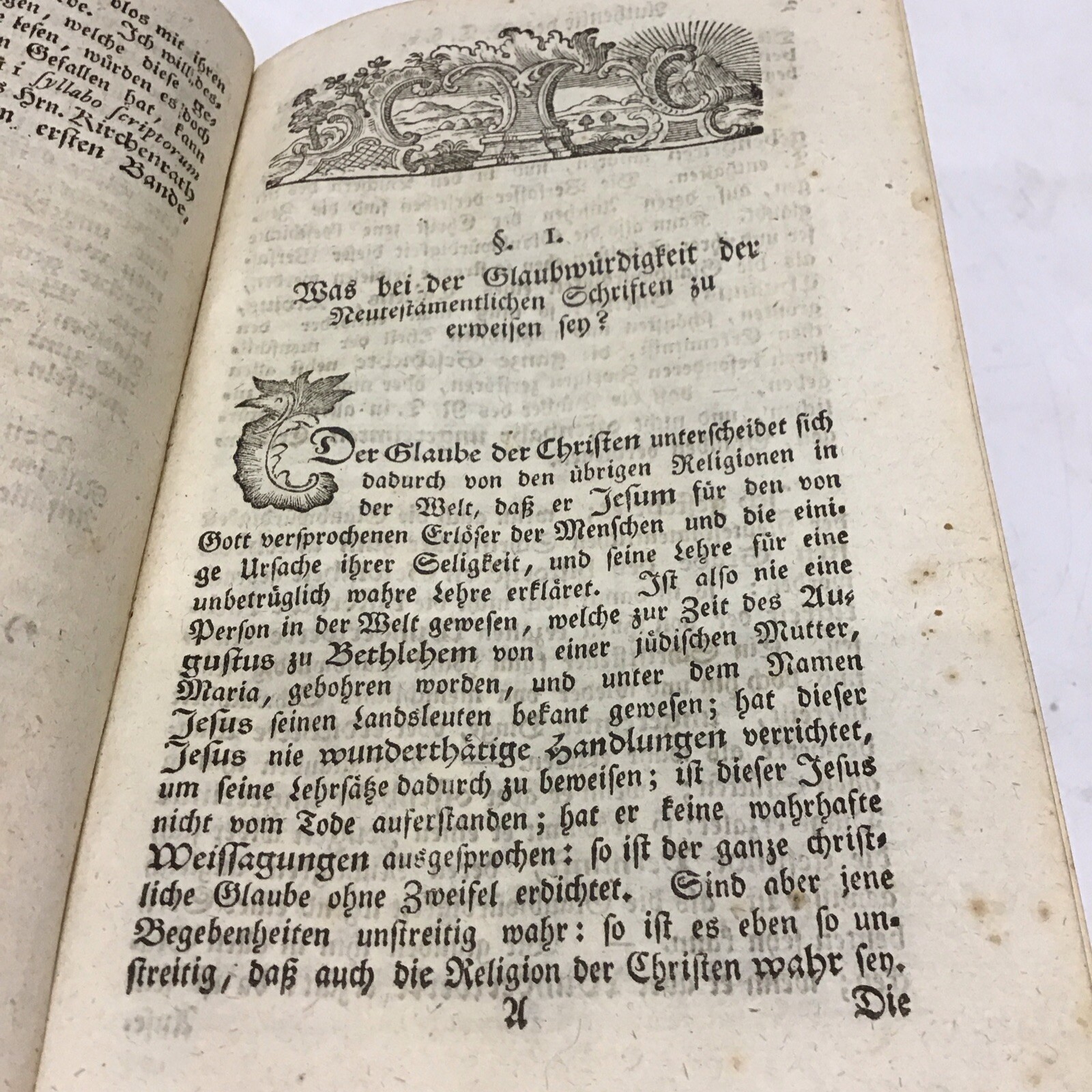 1776 Wahrheit der Christlichen Religion (Truth Of Christian Religion – G.Forster