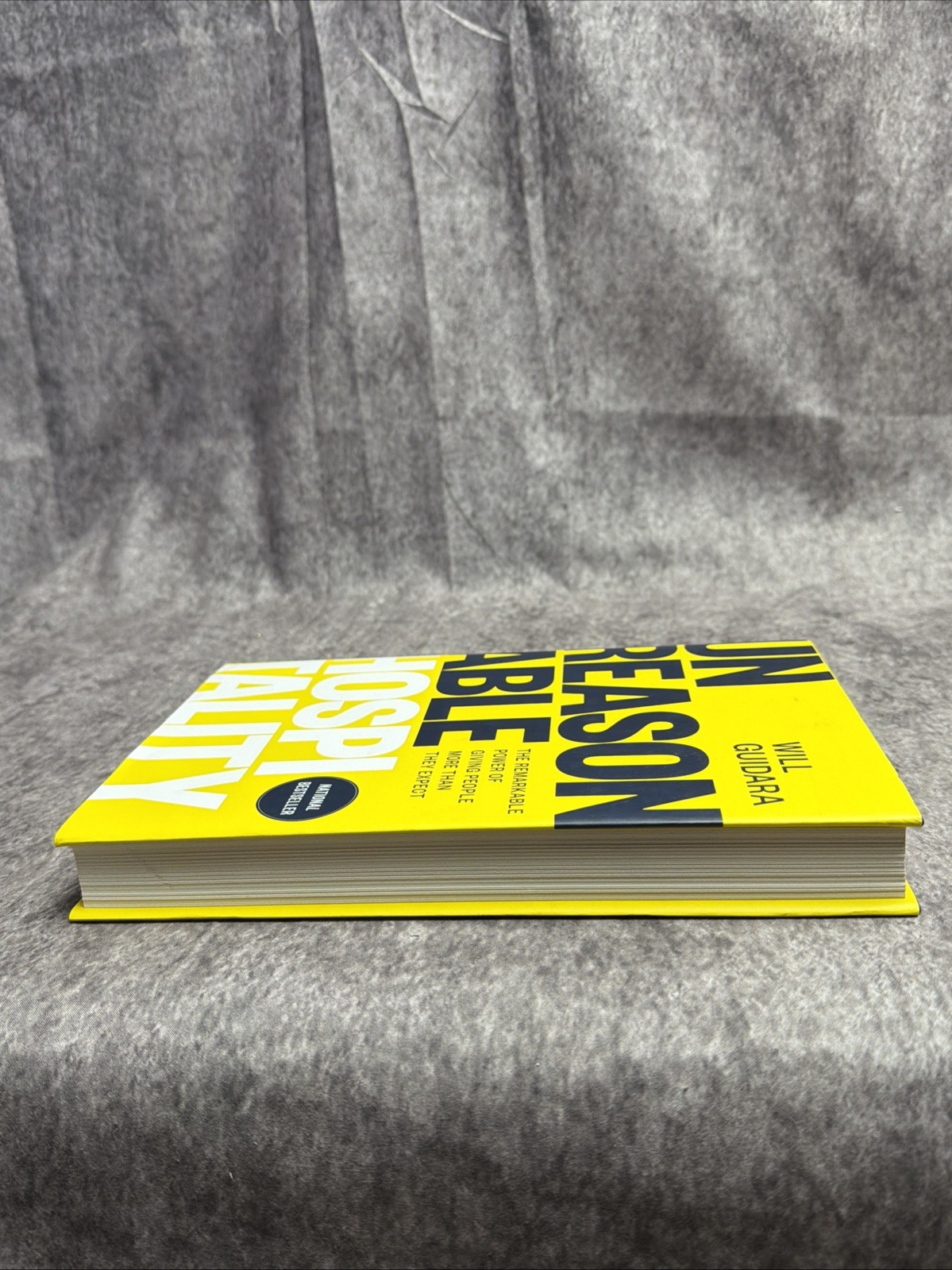 Unreasonable Hospitality by Will Guidara Hardcover Hospitality 2020s