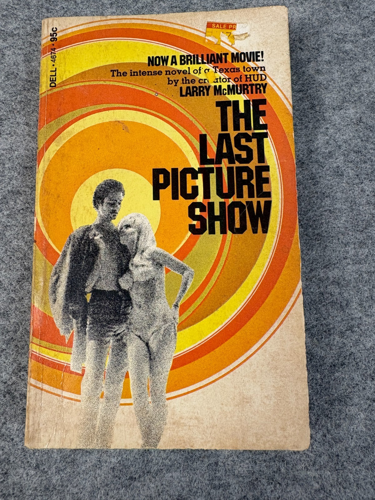 THE LAST PICTURE SHOW by Larry McMurtry, 1971 paperback