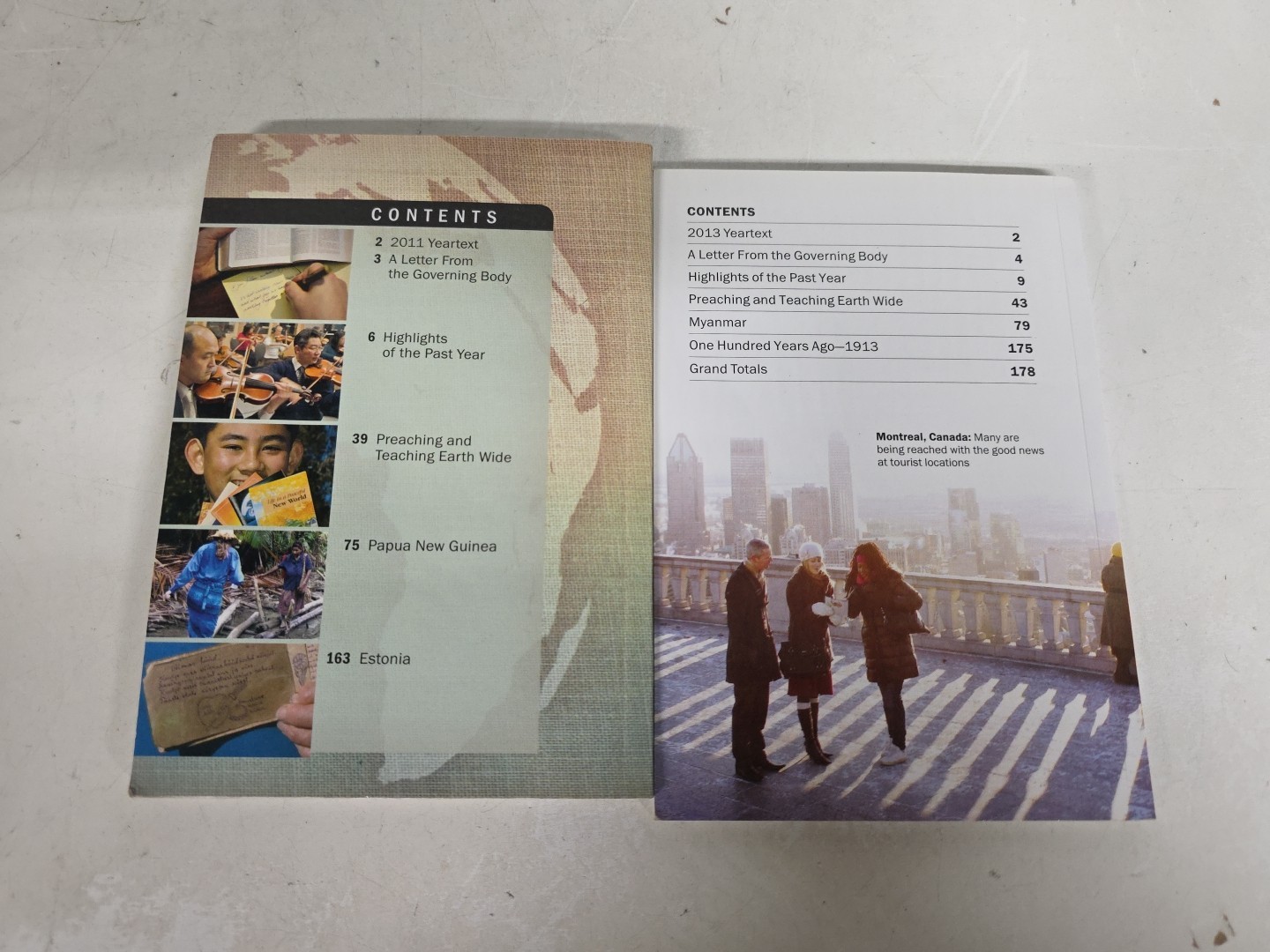 Watchtower Yearbooks 1990s-2010s Lot Of 12 – Yearbook Of Jehovah’s Witnesses