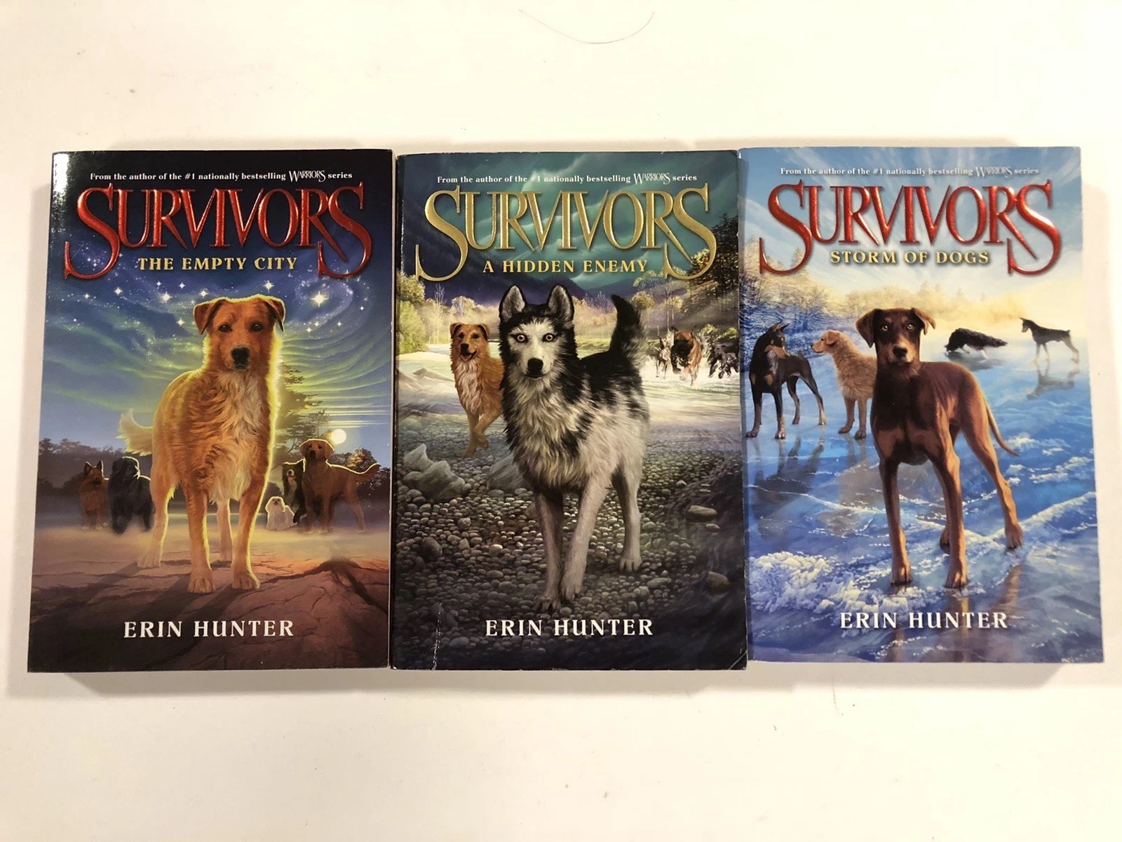 LOT OF 27 WARRIORS Books BY ERIN HUNTER – Various Sets