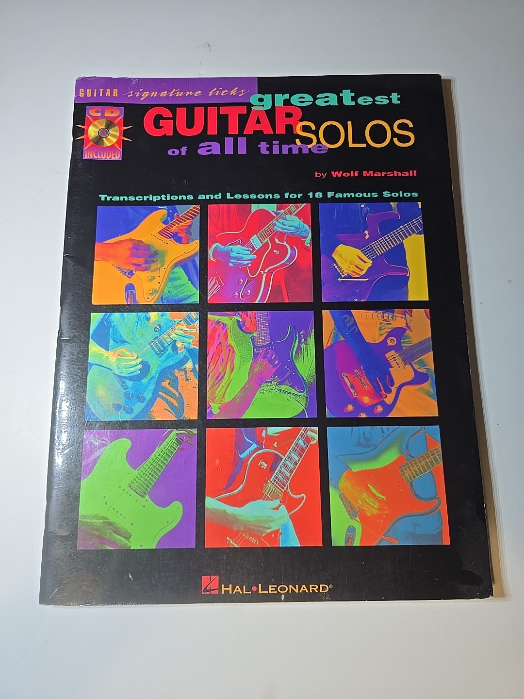 Greatest Guitar Solos of All Time: Signature Licks 1022 (No CD)