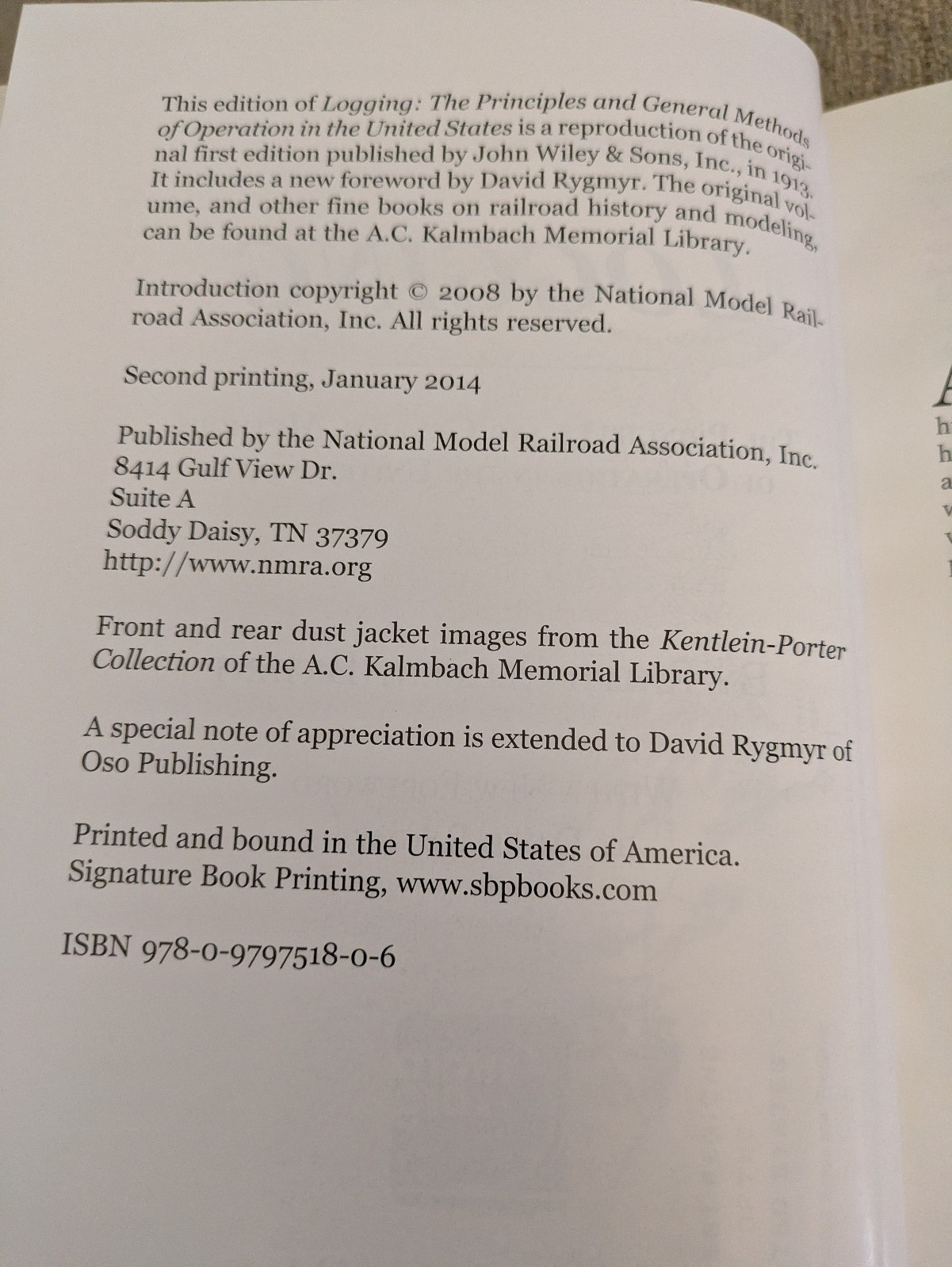 Logging: The Principles and General Methods of Operation in the United States