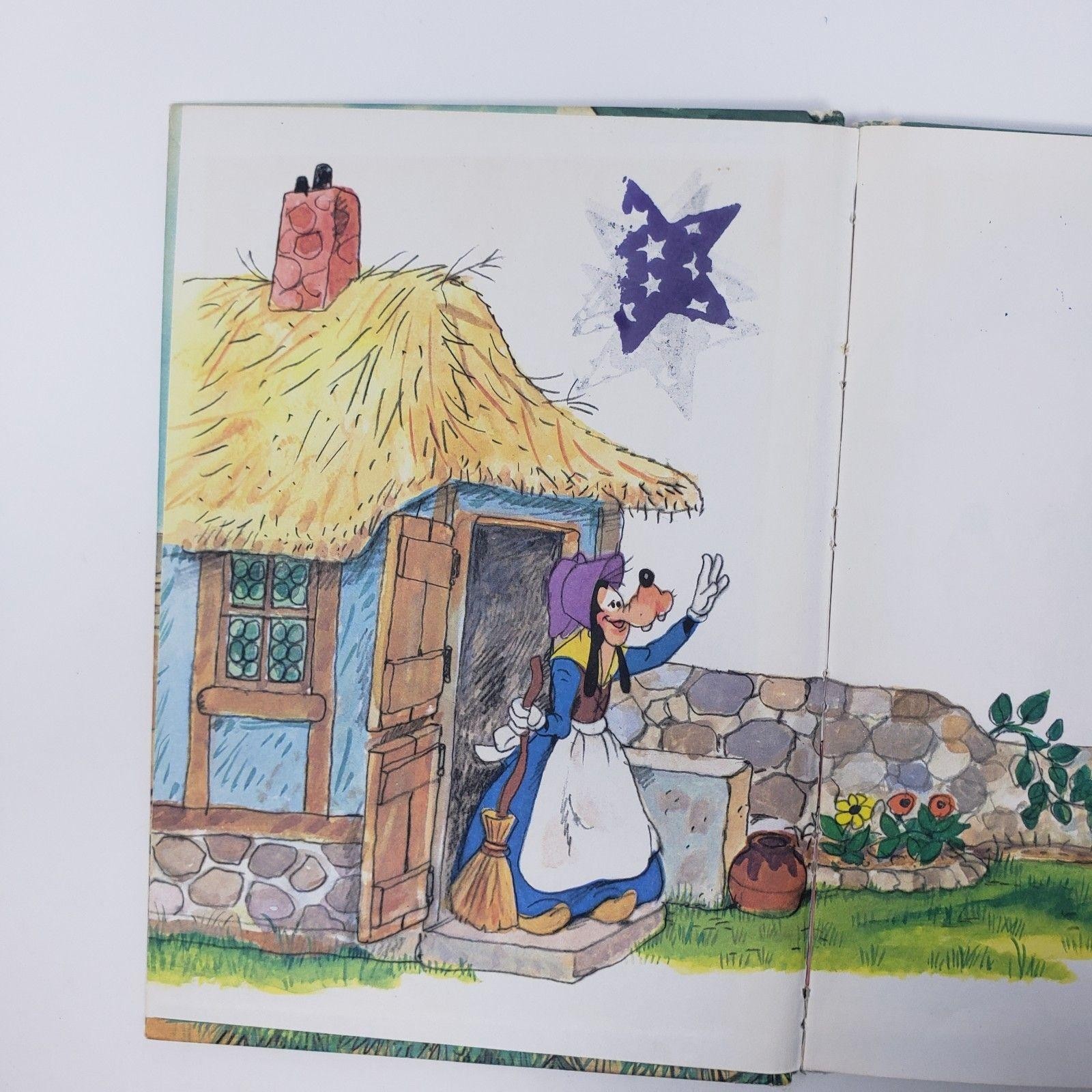 Vintage 1974 The Princess Who Never Laughed Walt Disney Hardcover Kids Book