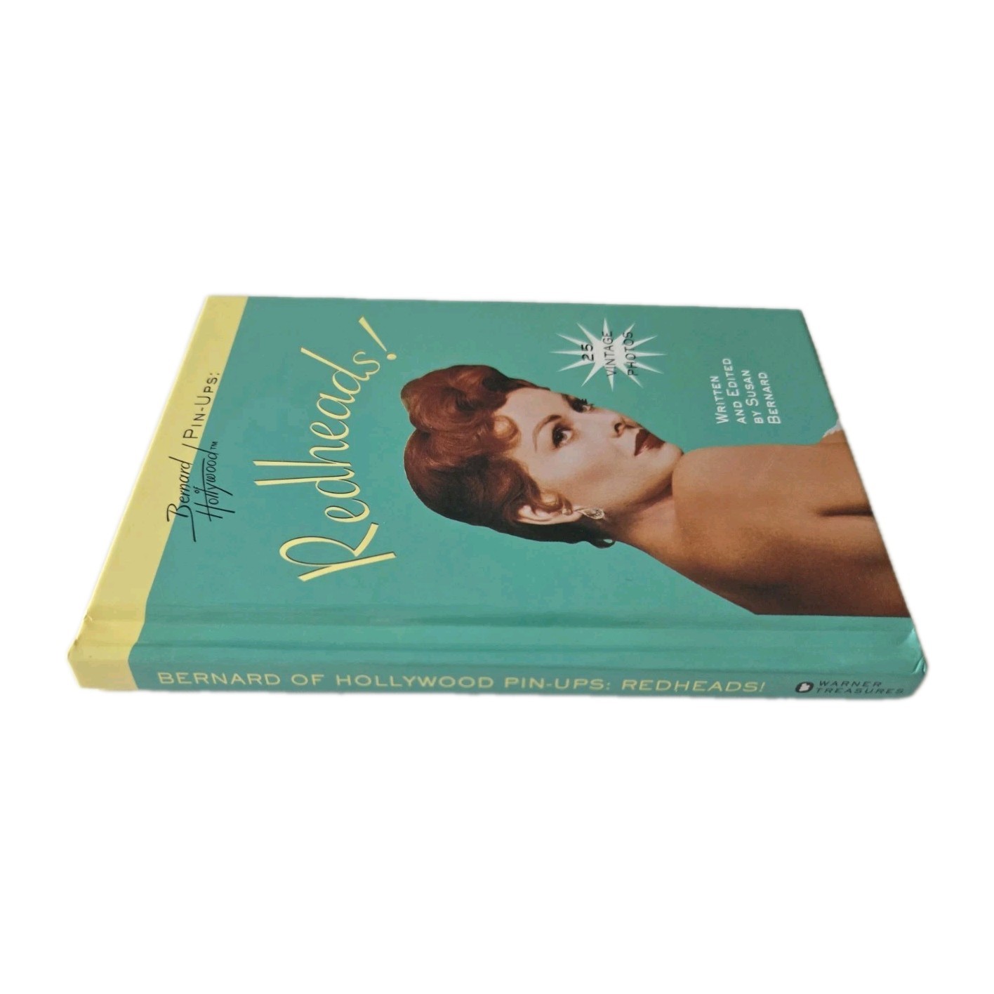 2 Mini Hardcover Lot Bernard of Hollywood Pin-Ups Redheads Blondes Vtg Photos