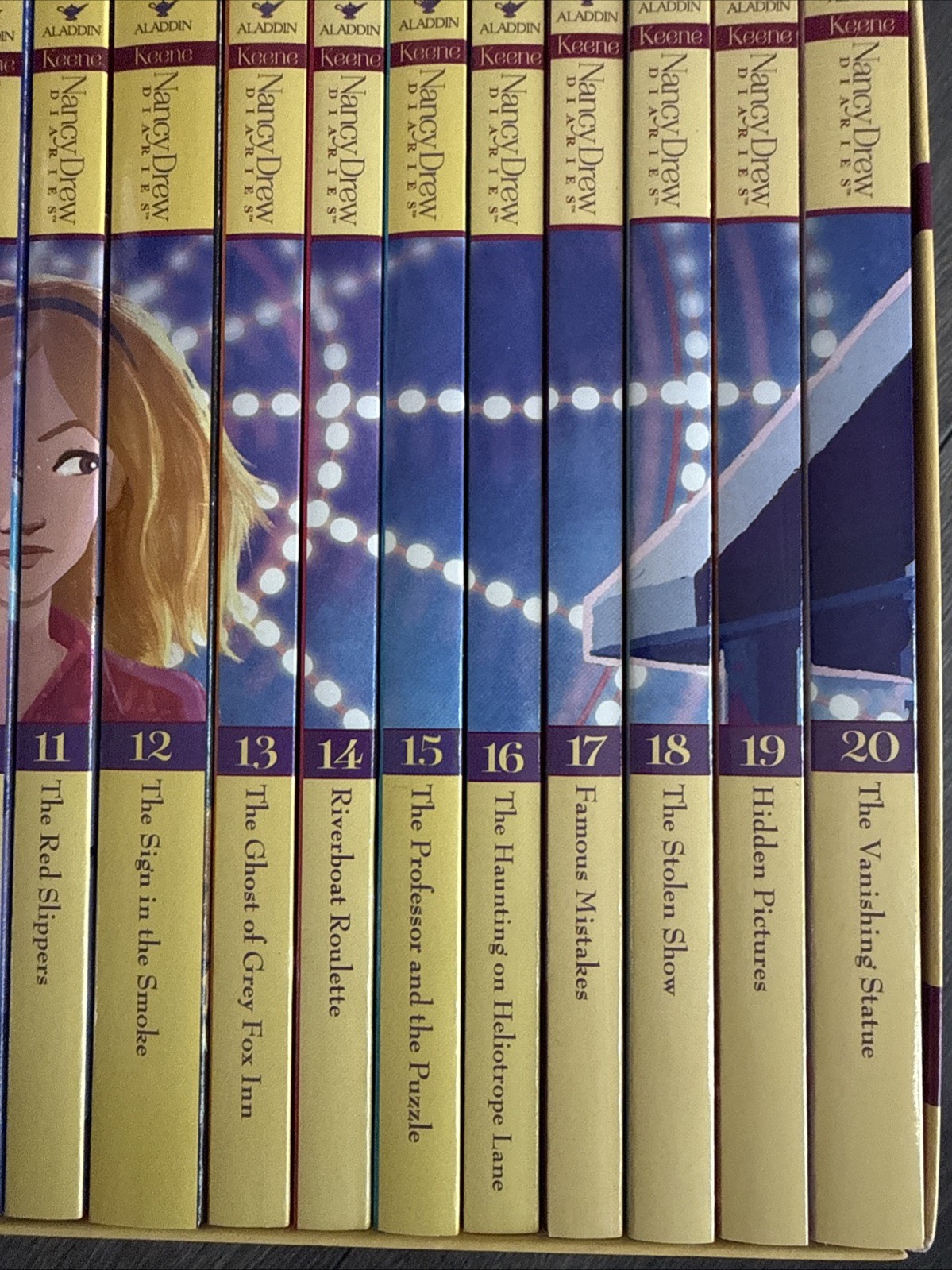 Nancy Drew Diaries By Carolyn Keene #1-20 Box Set