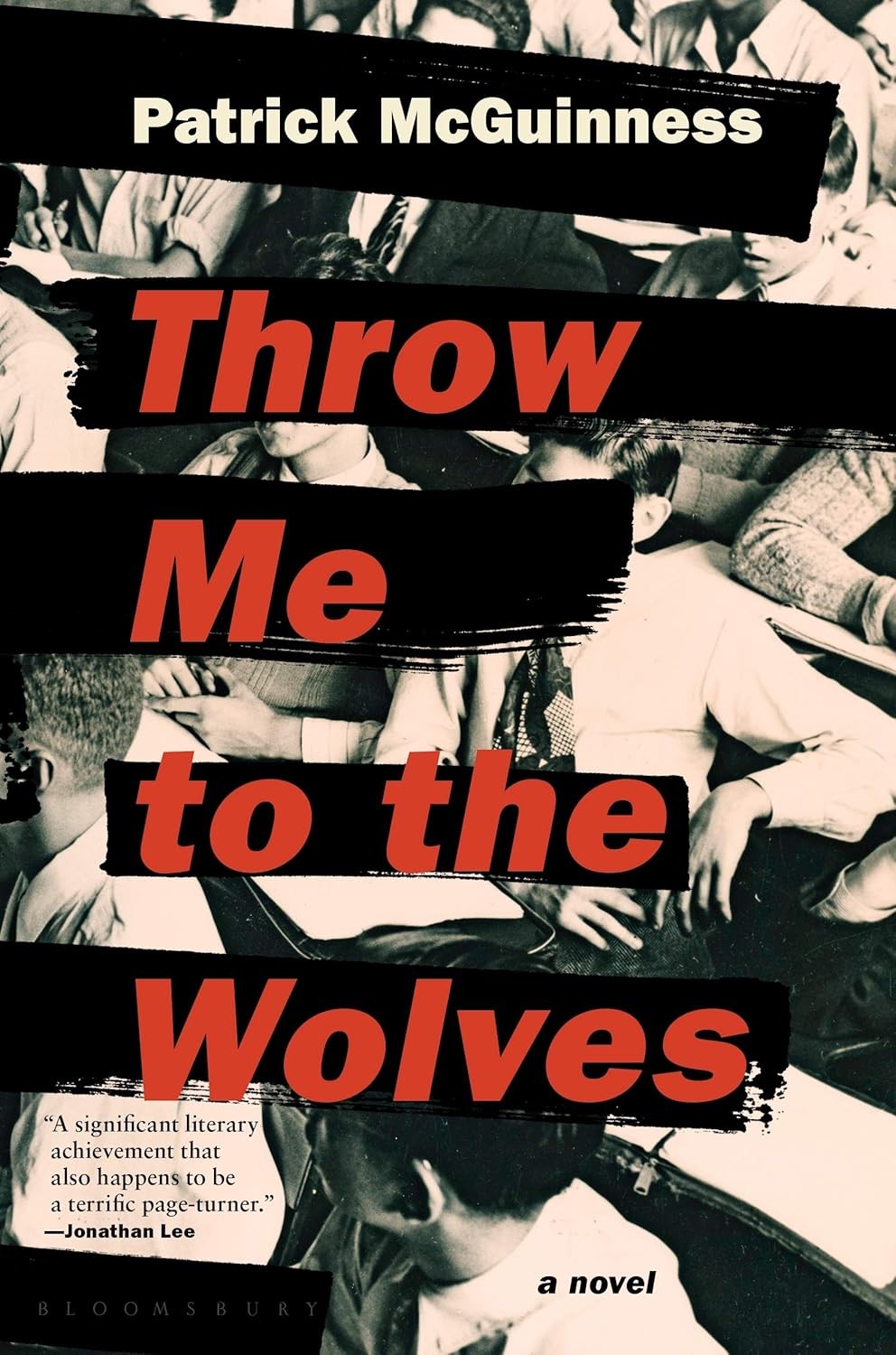 Throw Me to the Wolves by Patrick McGuinness (2019, Hardcover)(1460-Crate 4)