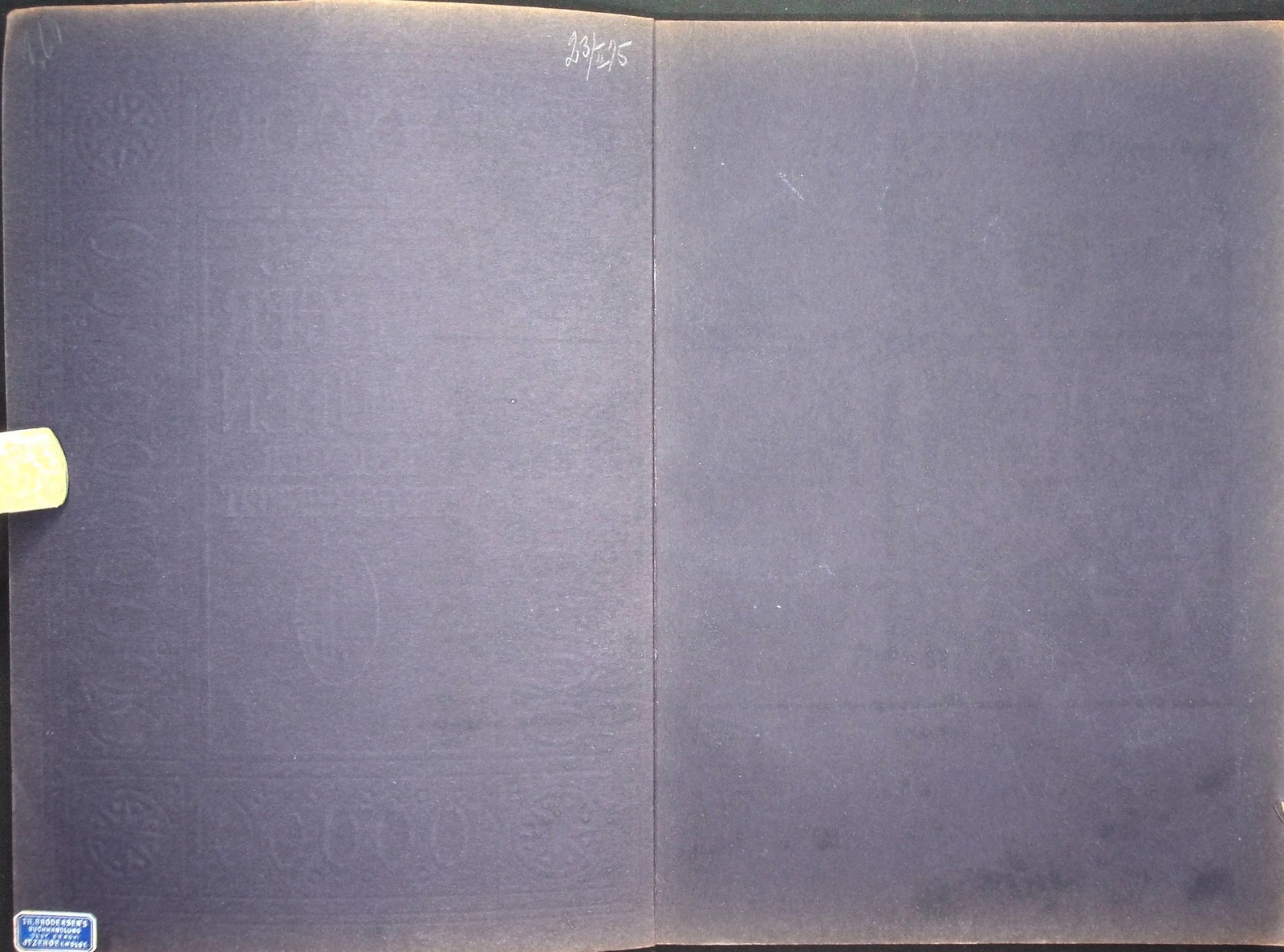 Grosse Burgerbauten 1915 Blauen Bucher German Architecture Softcover