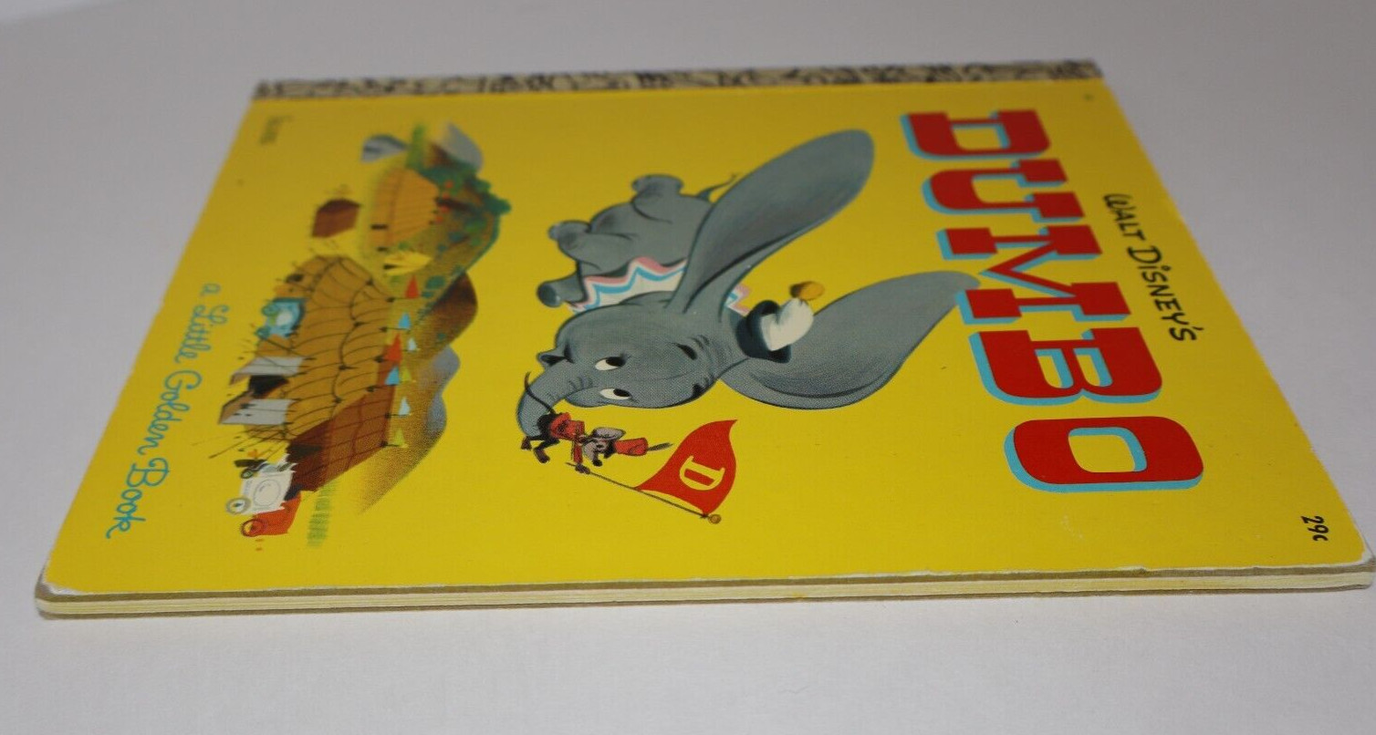 Vintage 1947 Walt Disney’s DUMBO A Little Golden Book!