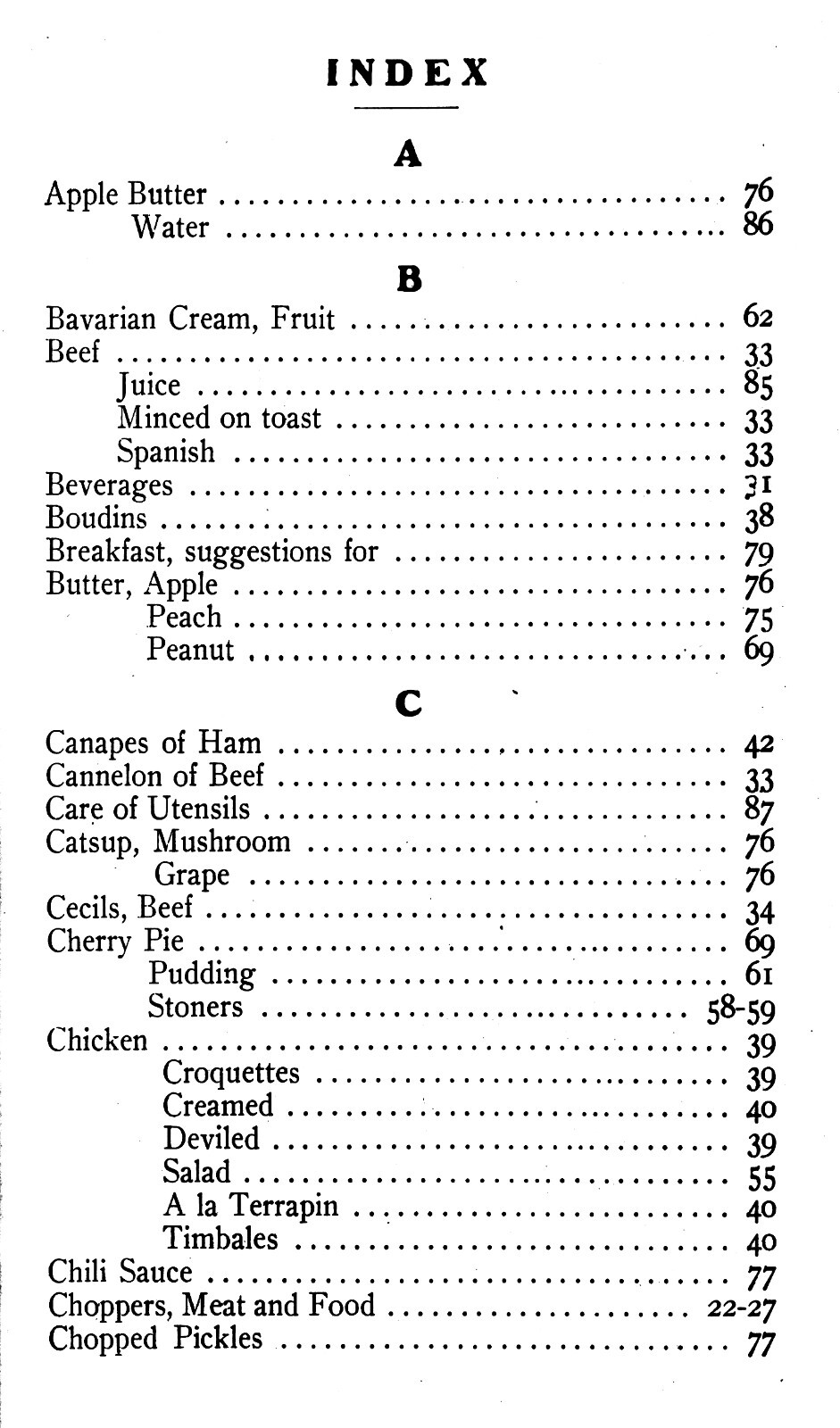 1902 The Enterprising Housekeeper 200 Tested Recipes CookBook 96 Pages
