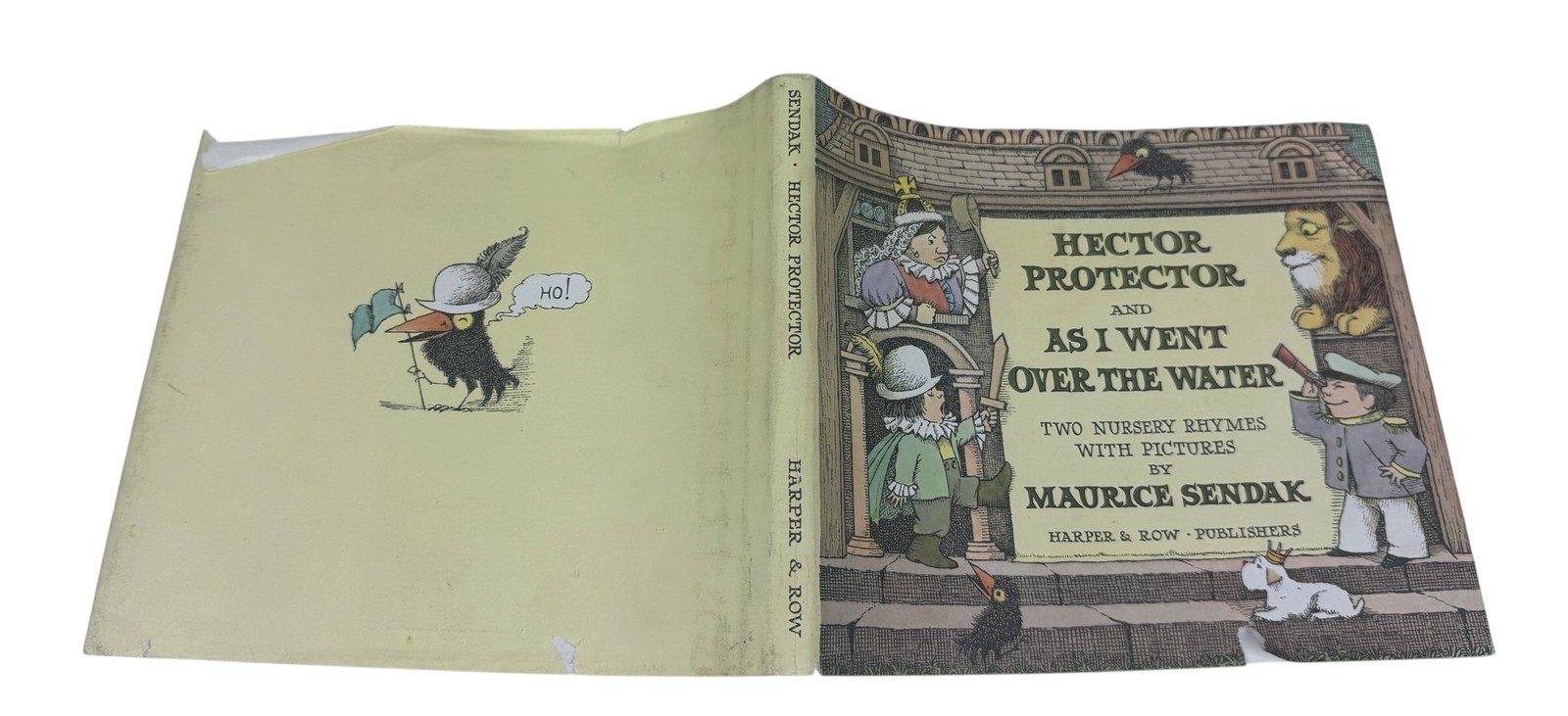 Maurice Sendak Hector Protector & As I Went Over the Water 1965 1st Ed DJ