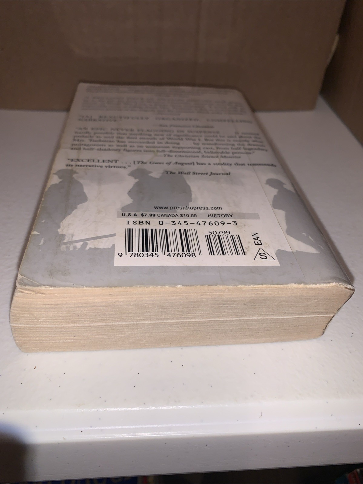 2004 The Guns of August – Mass Market Paperback By Barbara W. Tuchman