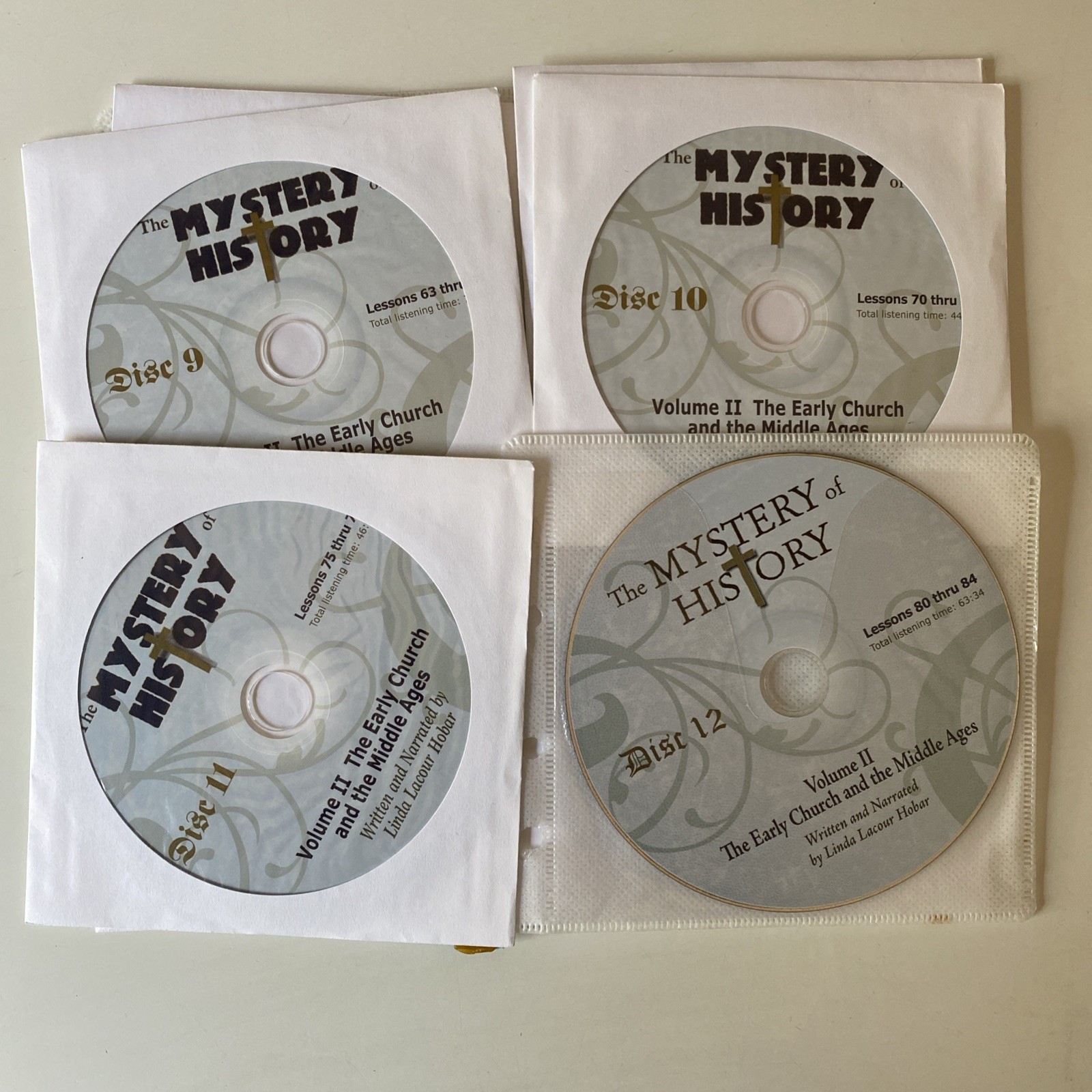The Mystery of History Volume 2, Audio Book Set (12 Audio CDs) – GOOD