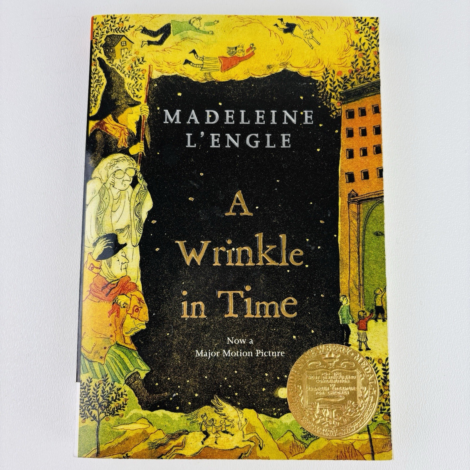 A Wrinkle in Time Book By Madeleine L’engle Paperback John Newberry Medal