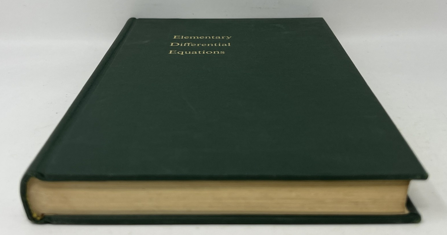 VTG Elementary Differential Equations by Boyce & DiPrima – 1965 HC John Wiley