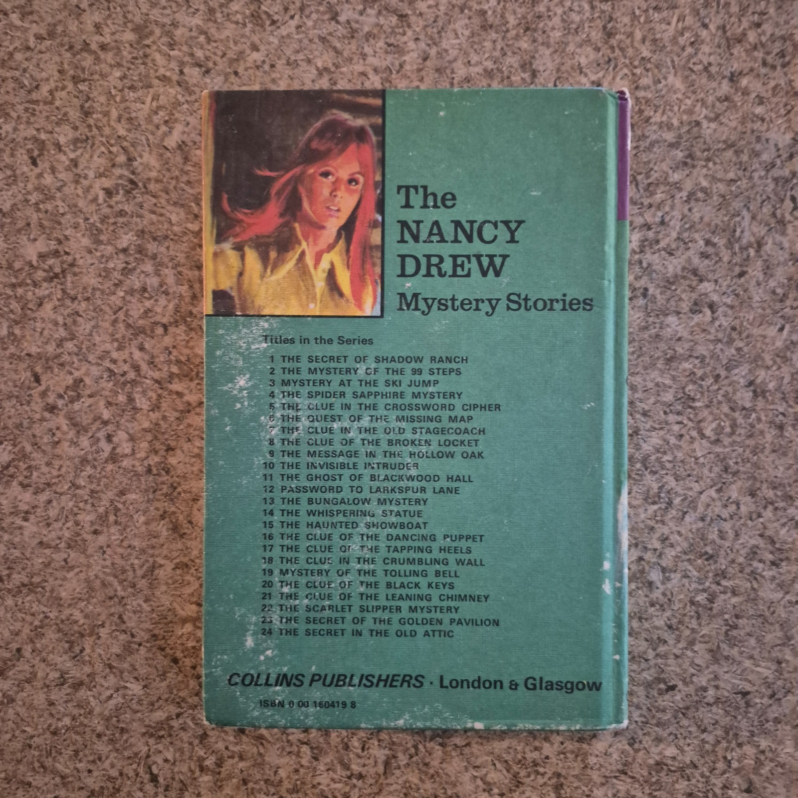 RARE BRITISH Nancy Drew Mystery of the Tolling Bell 1972 Carolyn Keene HB #19
