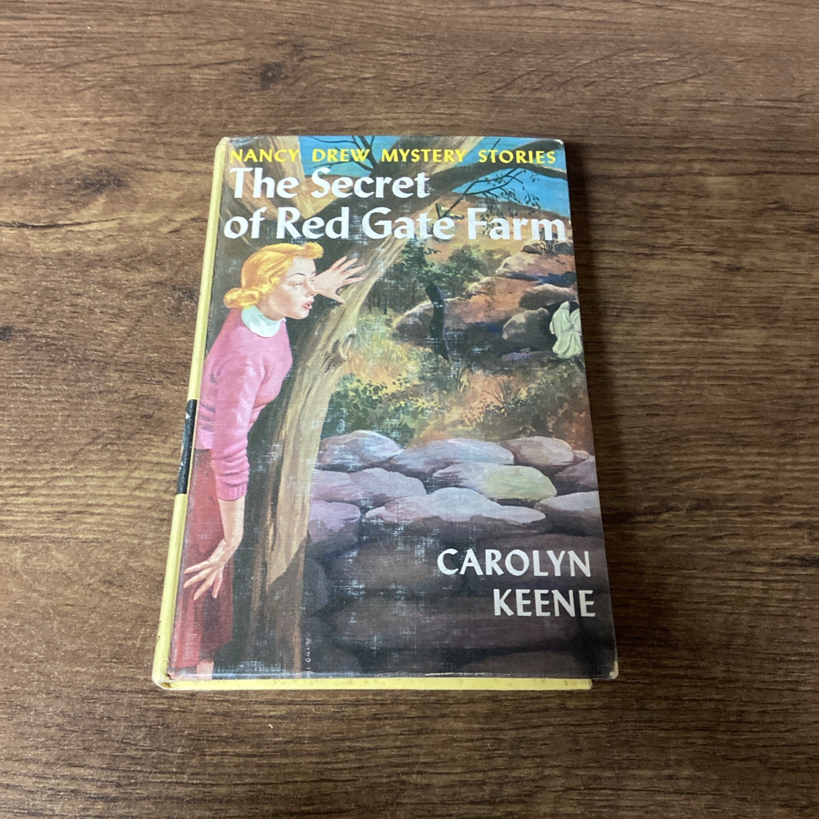 Lot of 4 Nancy Drew Mystery Carolyn Keene Matte HC Blue End Pages VG