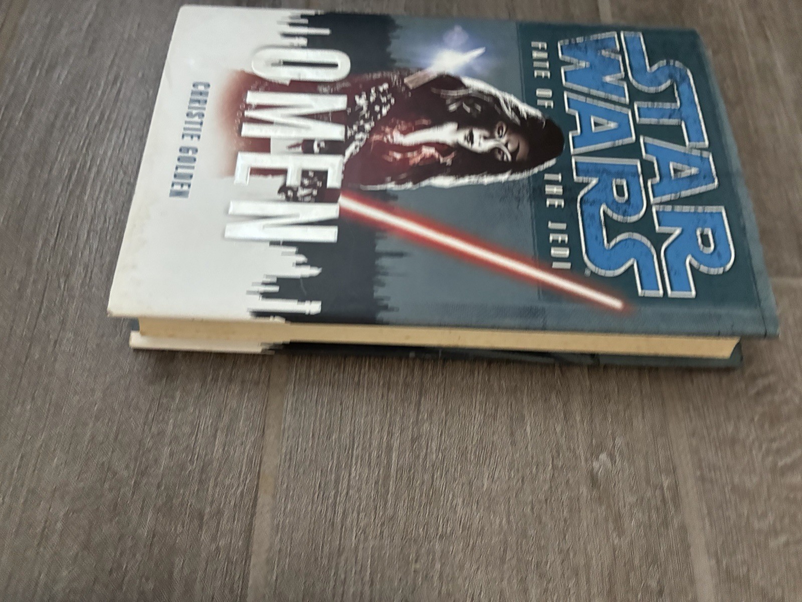 Star Wars Fate of the Jedi Omen Book by Christie Golden 2009 First Ed Room Decor