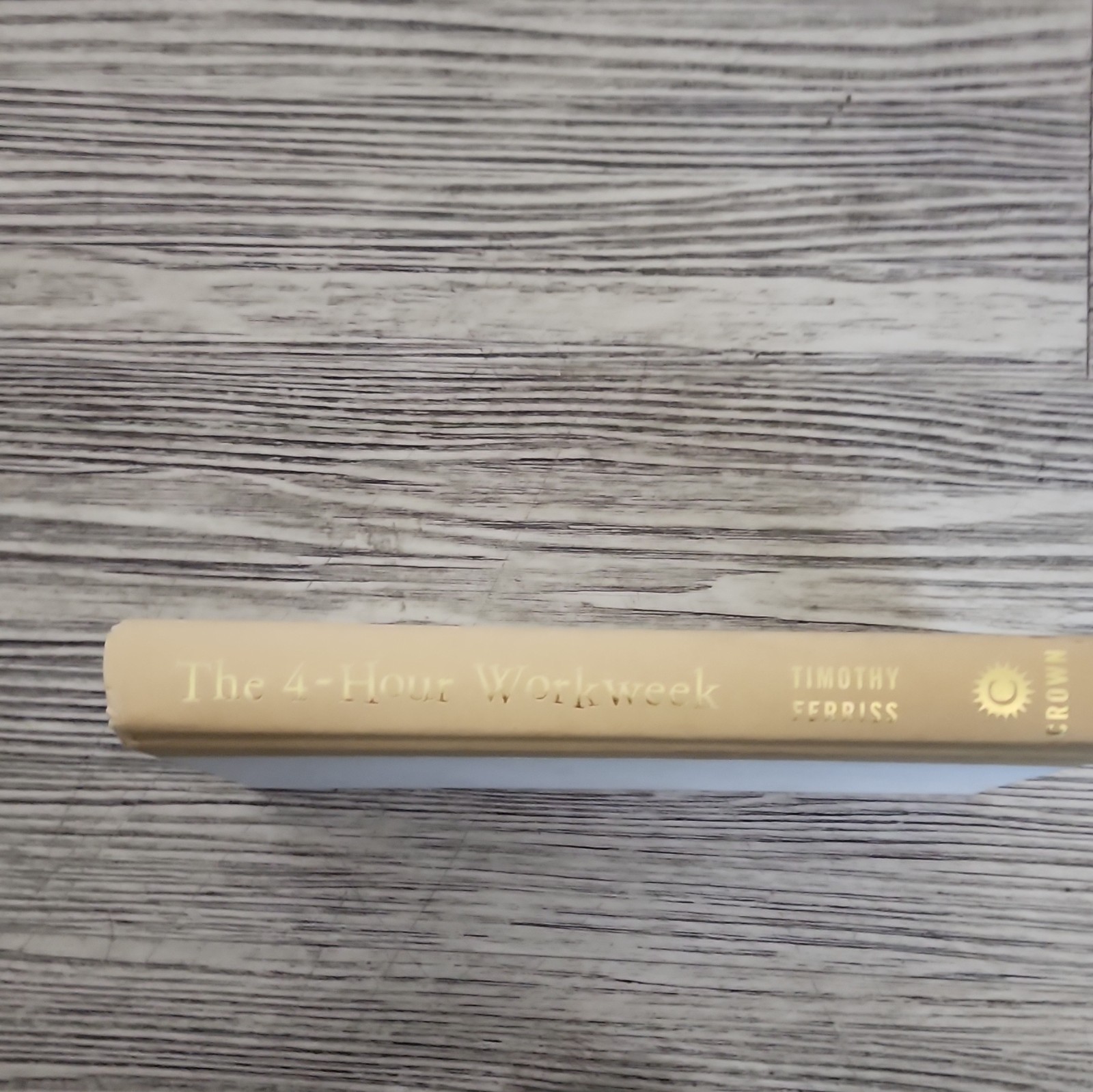 Timothy Ferriss The 4-Hour Workweek Hardcover Crown Self-Help Dust Jacket