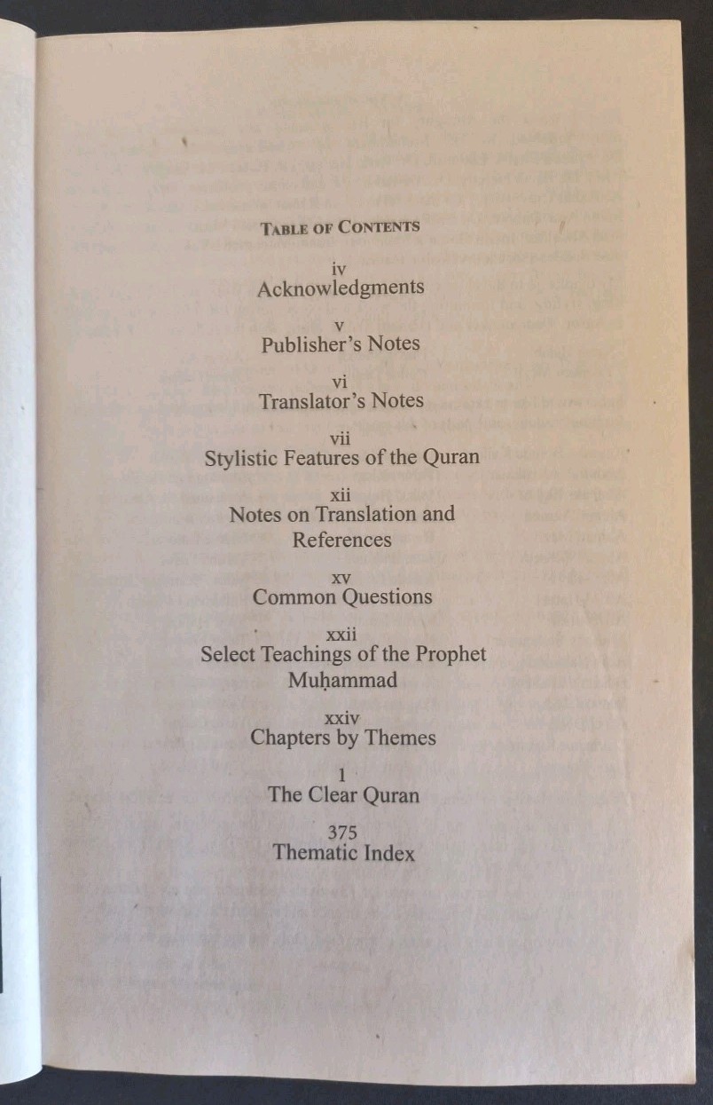 The Clear Quran Paperback By Dr. Mustafa Khattab 2016