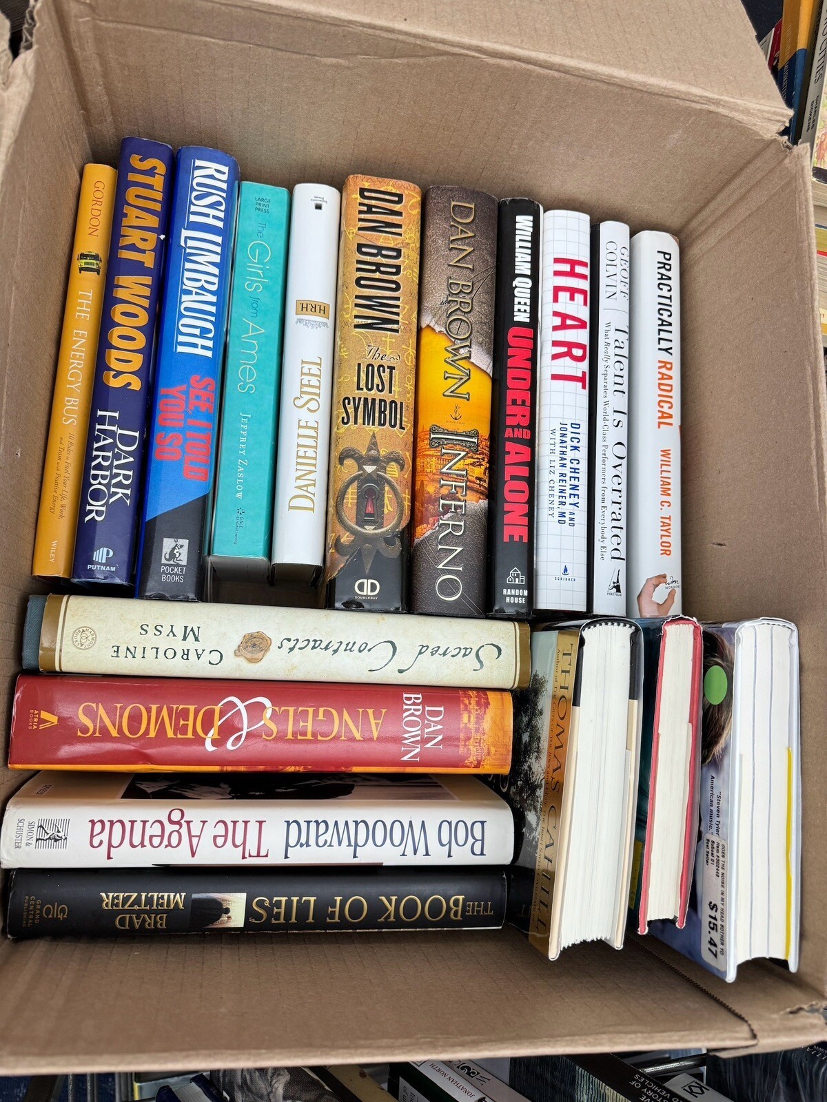 Little Free Library Bulk Lot of Books – Mixed Fiction & Nonfiction all Very Good