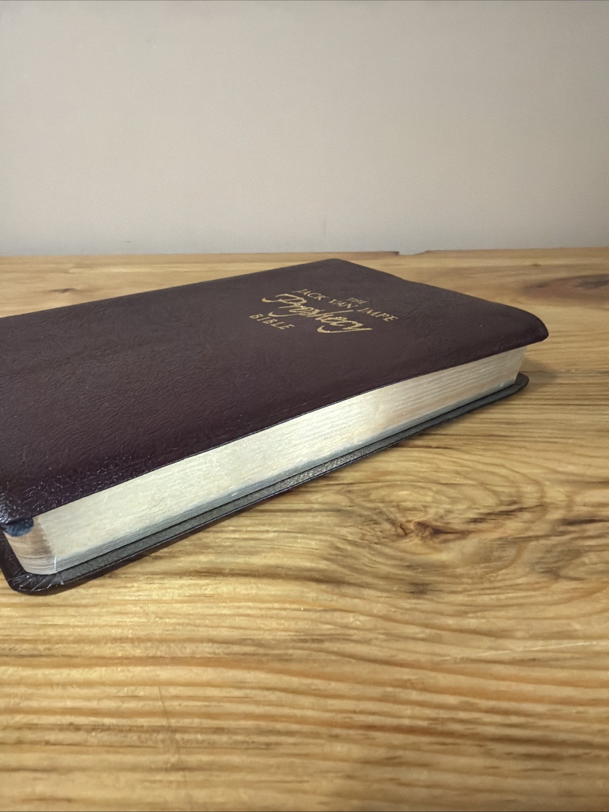 The Jack Van Impe Prophecy Bible-KJV Special Limited Edition Leather Bible