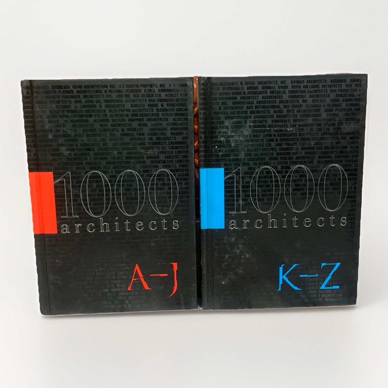 1000 Architects Book HardCover by The Images Publishing Group 2004 2 Volume