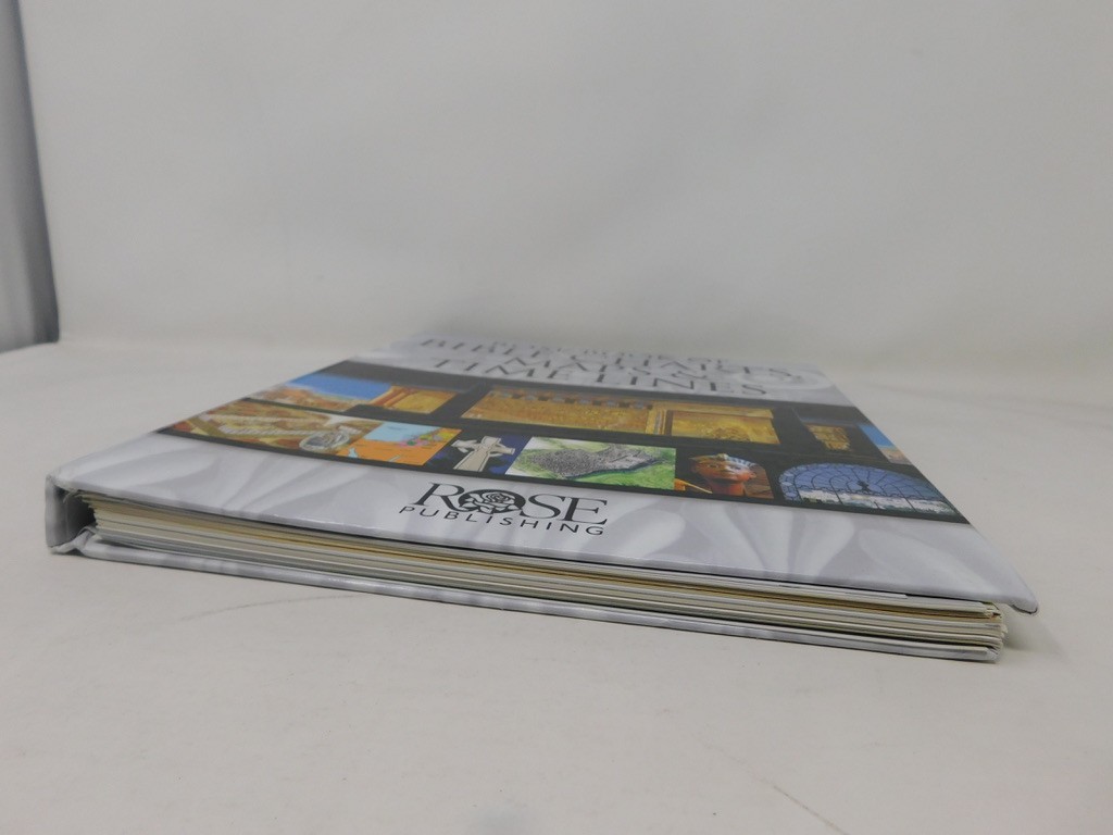 Rose Book of Bible Charts, Maps & Time Lines spiral bound USED GOOD