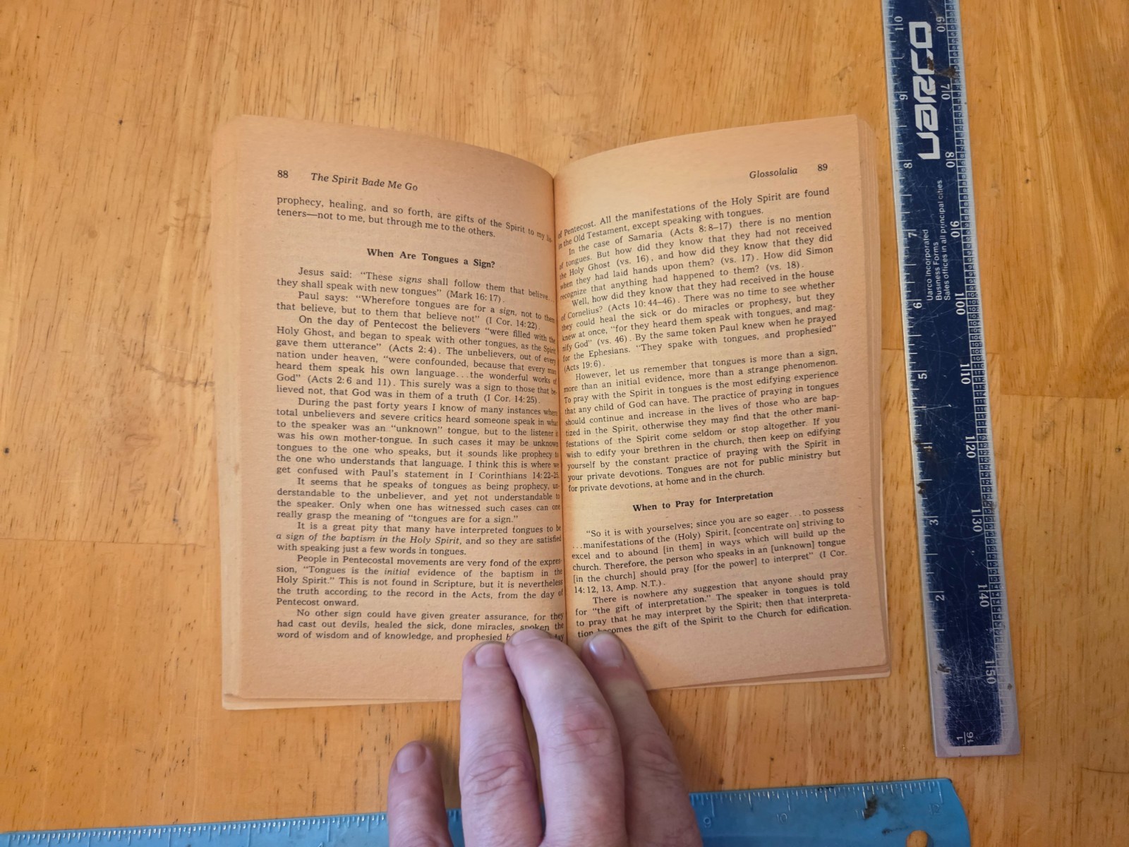 Spirit Bade Me Go by David J. Du Plessis – 1974 Logos Paperback
