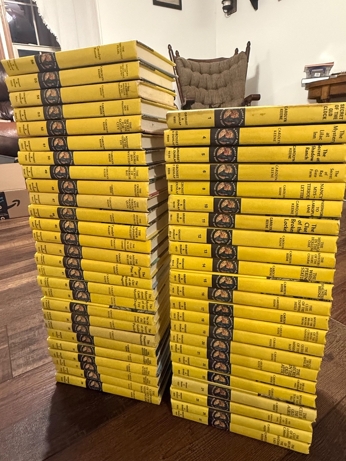 vintage Nancy Drew books