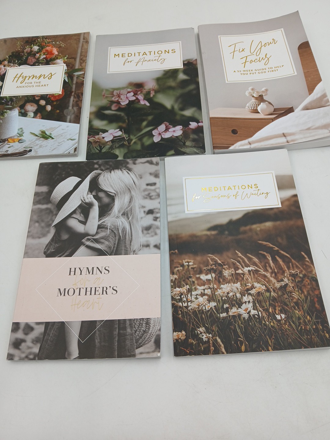 Lot of 5: The Daily Grace Co. Meditation Bundle For Moms Mothers Anxiety