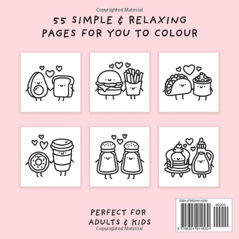 Me and You Colouring Book (Simple and Relaxing Bold Designs for Adults & Childre