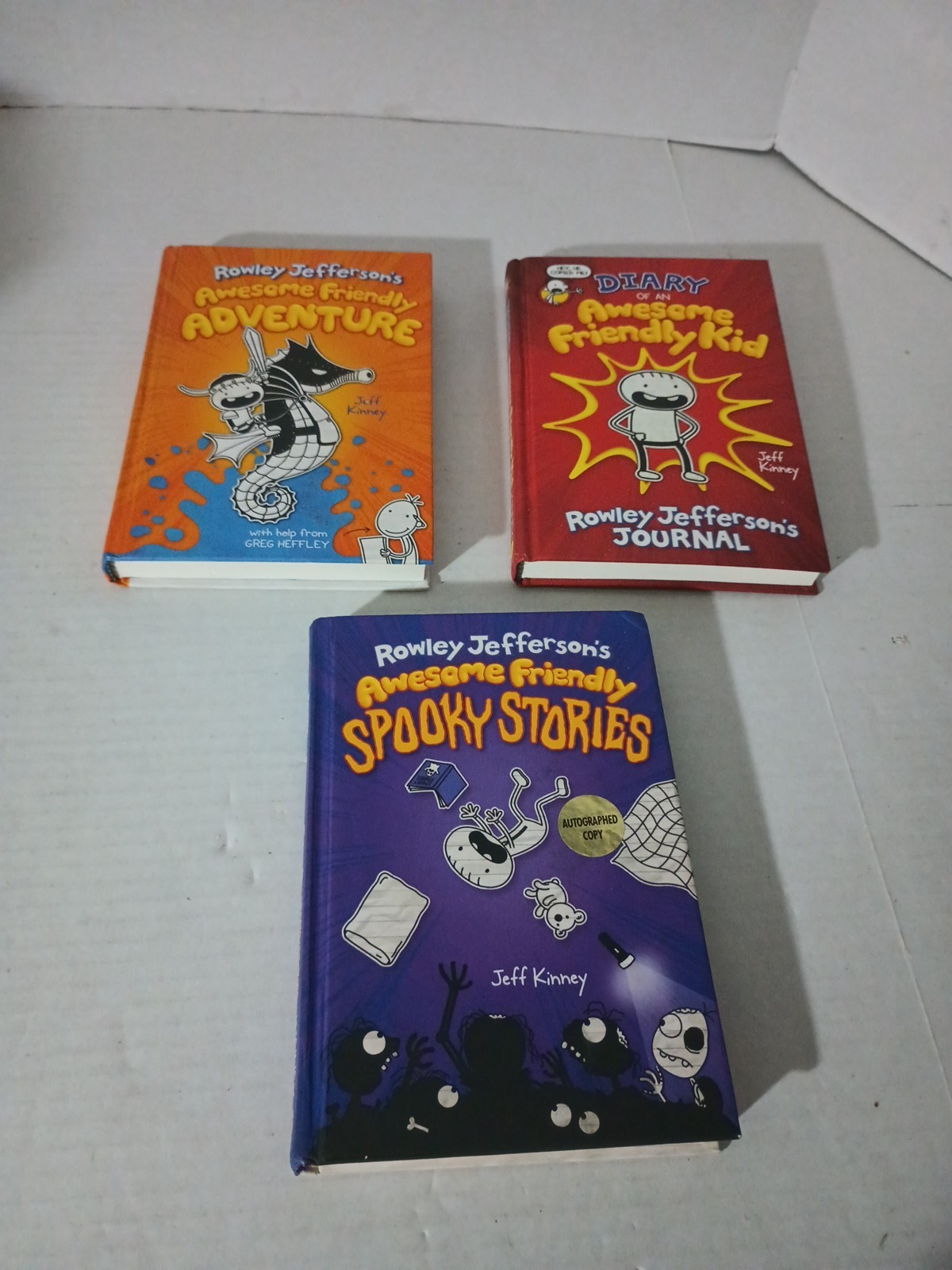 Diary of a Wimpy Kid COMPLETE 22 Books + Awesome Friendly Kid 1-3 &2 DVDs
