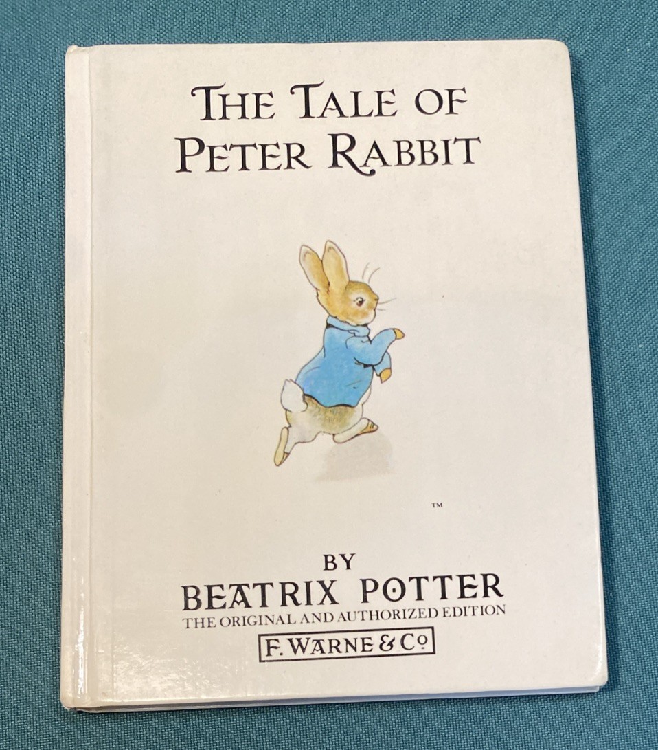 BEATRIX POTTER HARDBACKS ~ F. Warne & Co. ~ Small Matching Set 1-4 PETER RABBIT