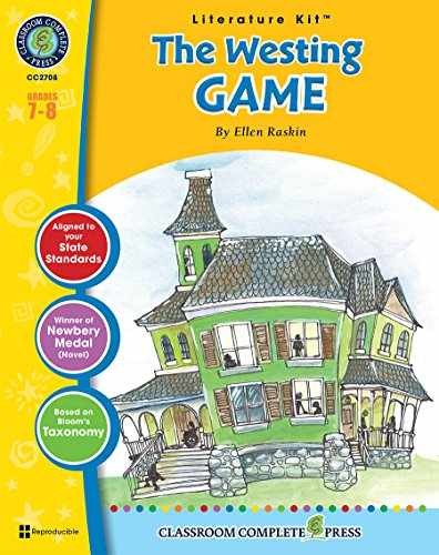 The Westing Game – Literature Kit – Paperback, by Eleanor Summers – Very Good