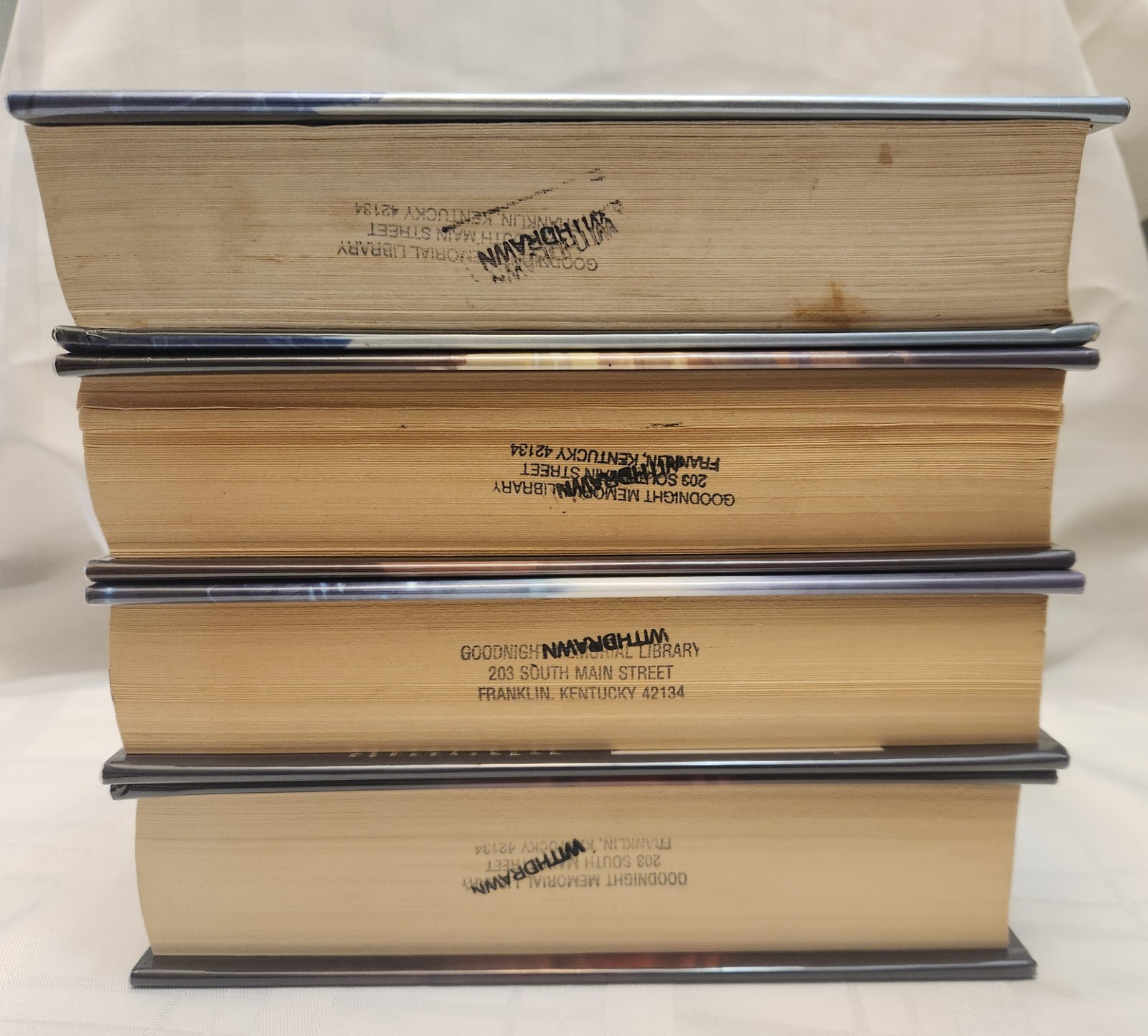 Complete Set Series of 4 Shadowmarch series hardbacks by Tad Williams ex-libris